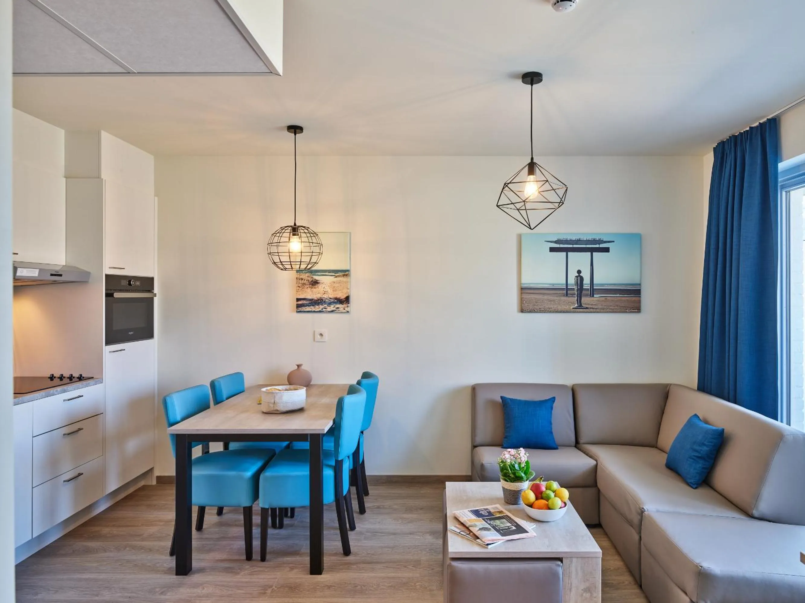 Living room in Holiday Suites Zeebrugge