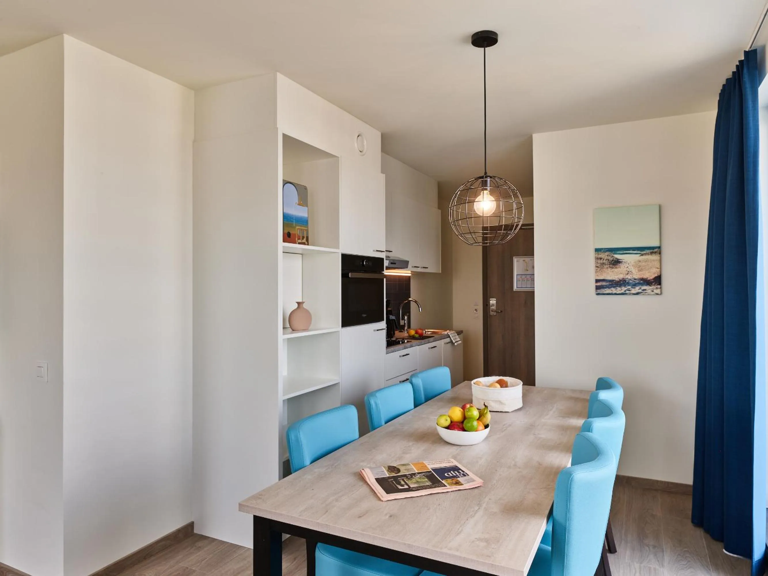 Seating area in Holiday Suites Zeebrugge