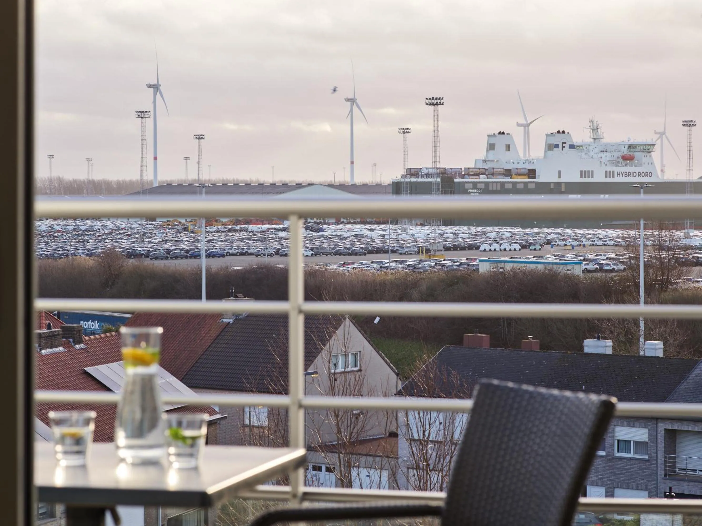 View (from property/room) in Holiday Suites Zeebrugge