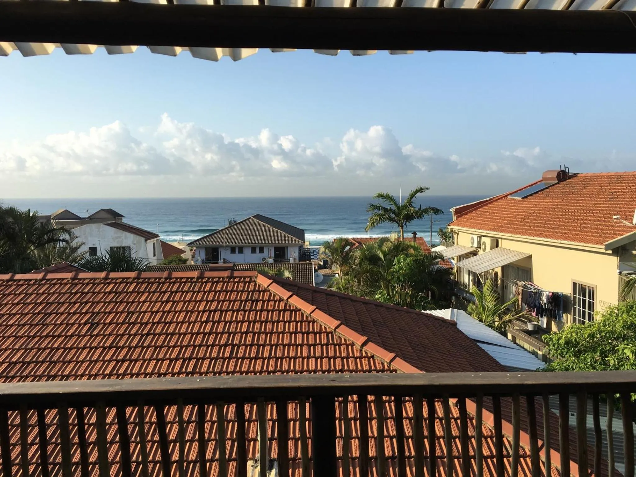 Balcony/Terrace in Ansteys Beach Self Catering Apartments