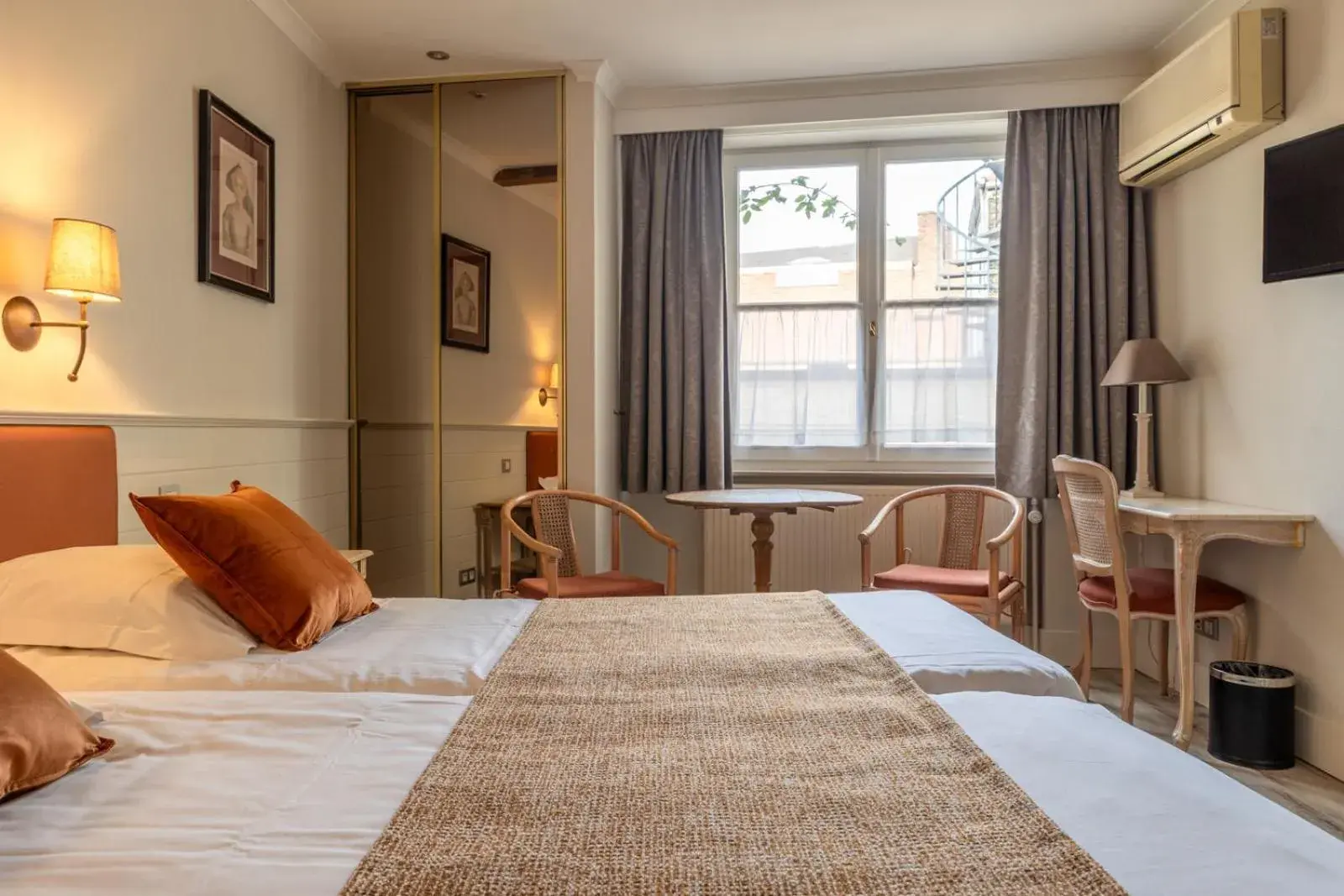 Twin Room Rear View in Hotel Ter Duinen Twin Room Rear View in Hotel Ter Duinen