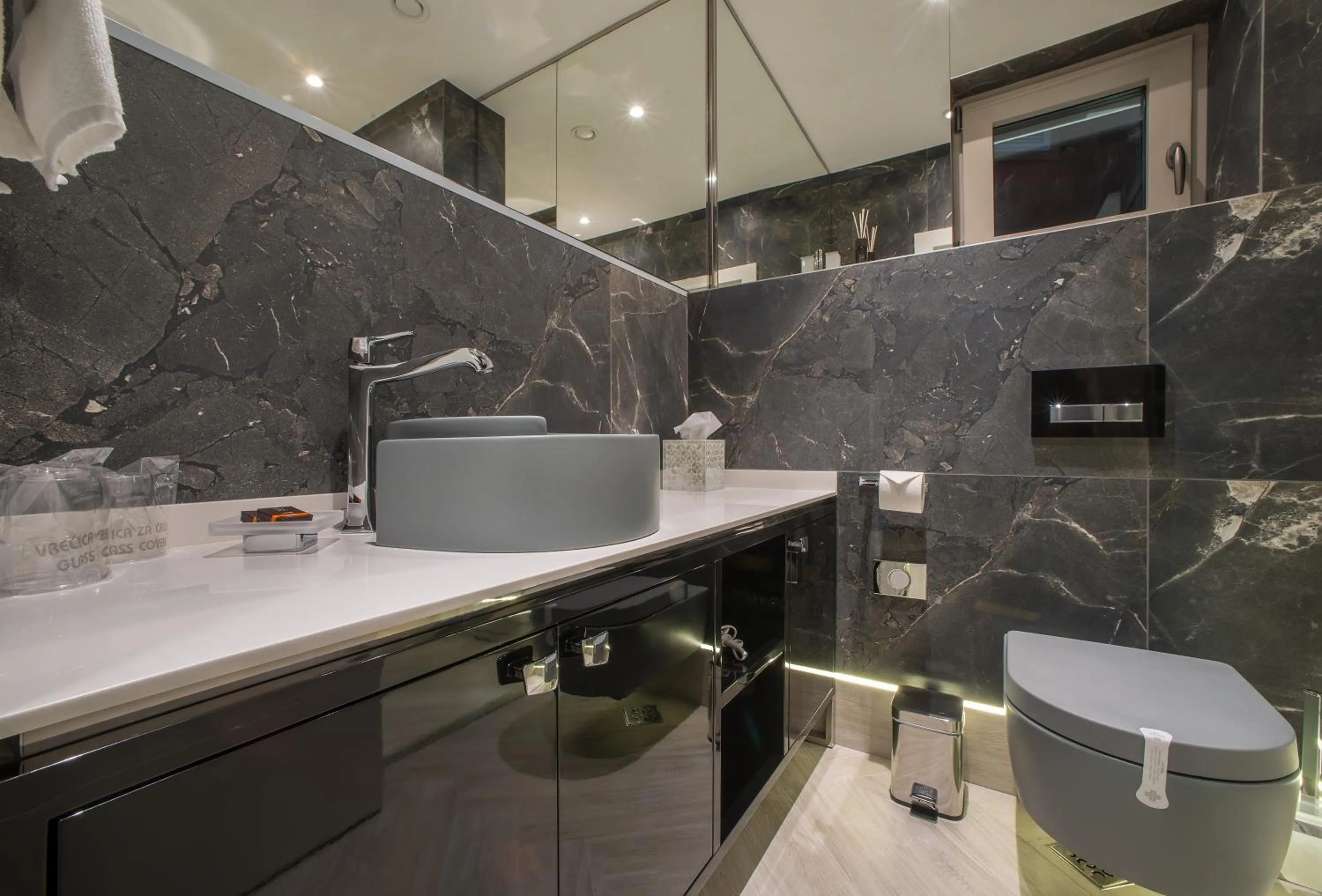 Bathroom in Hotel Forza Terra