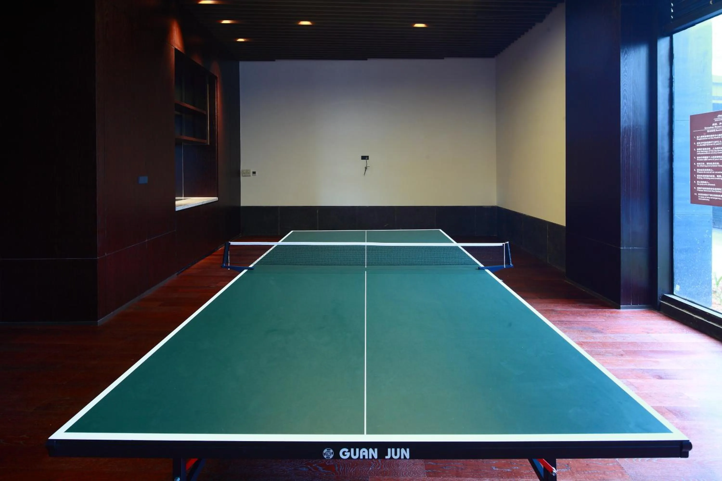 Table tennis in Howard Johnson Sandalwoods Resort Huizhou