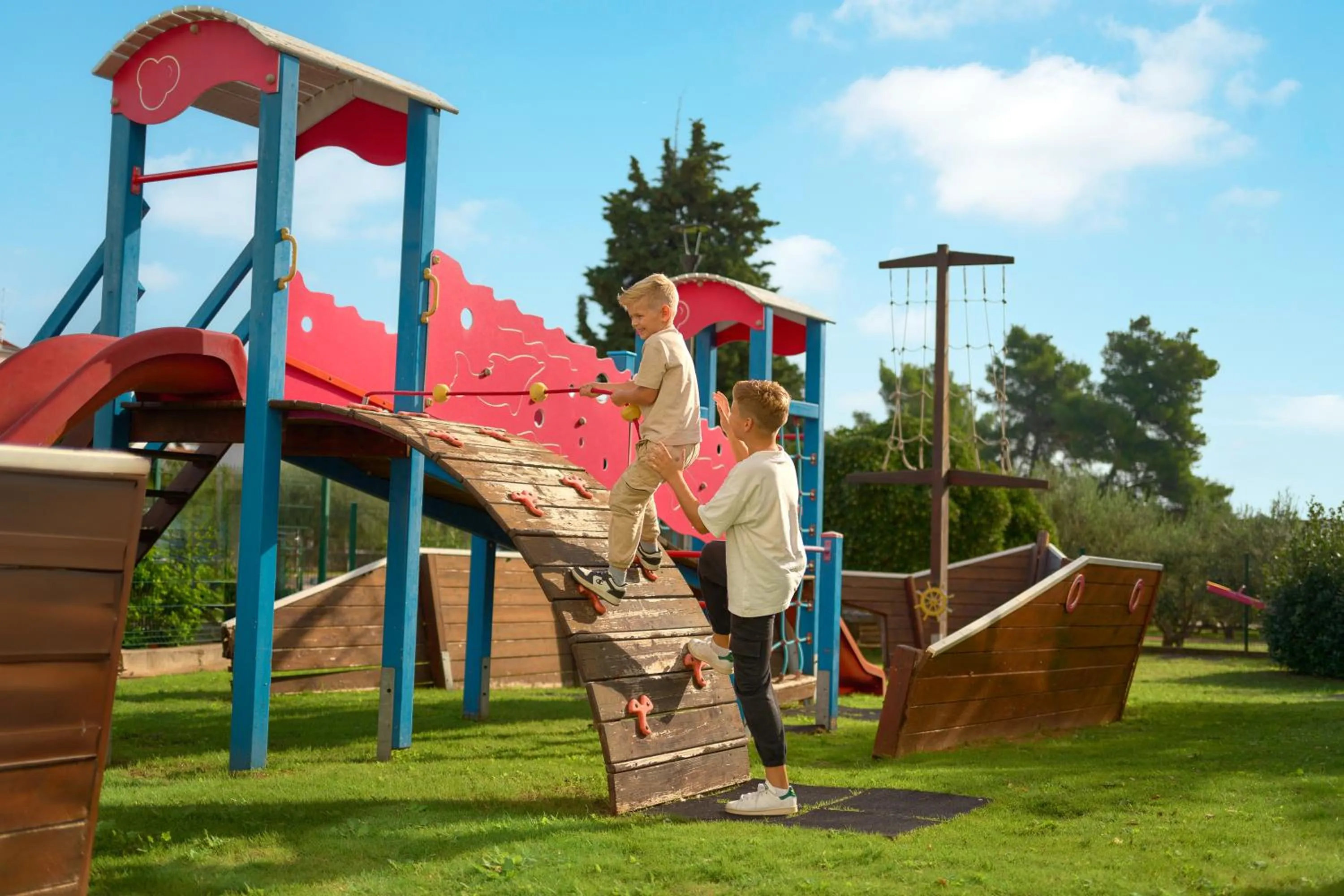 Children play ground in Hotel Olympia Sky