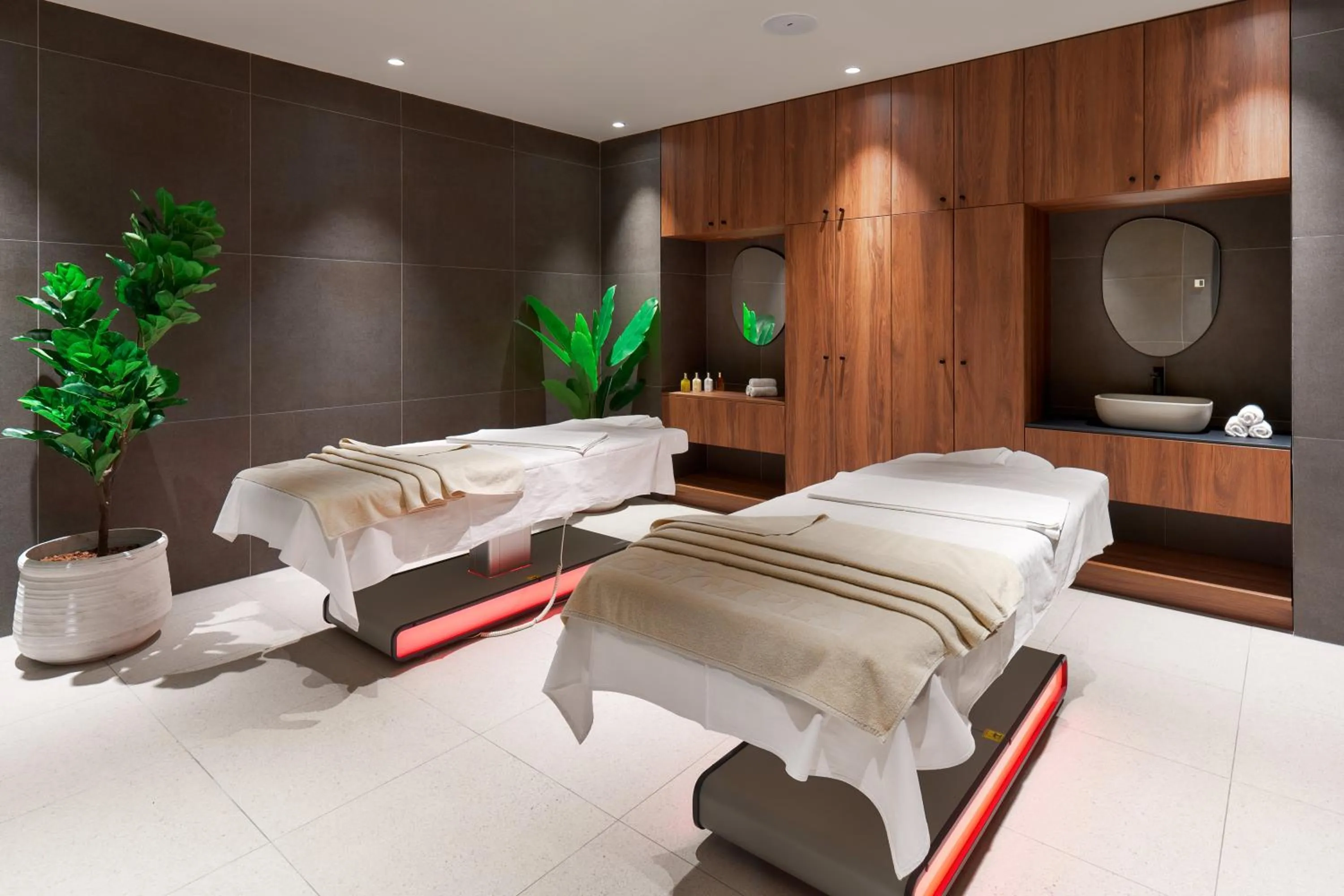 Spa and wellness centre/facilities, Bed in Hotel Olympia Sky