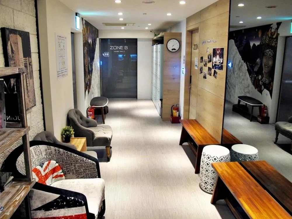 Lounge or bar in Taiwan Youth Hostel & Capsule Hotel