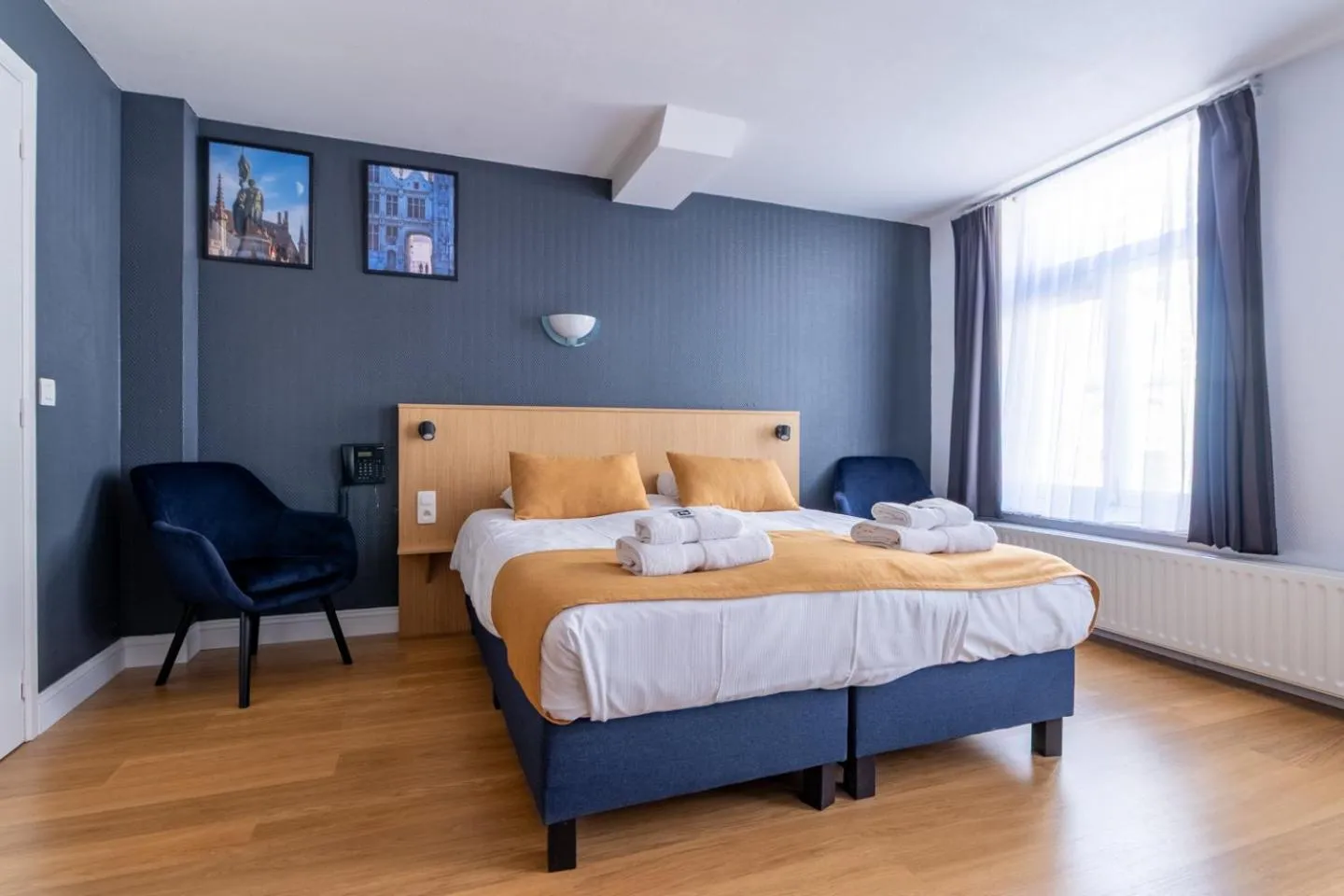 Bed in Hotel Montovani