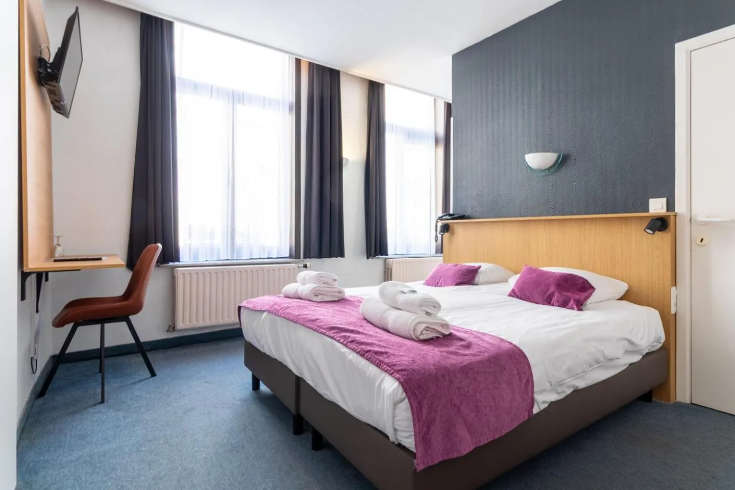 Bed in Hotel Montovani