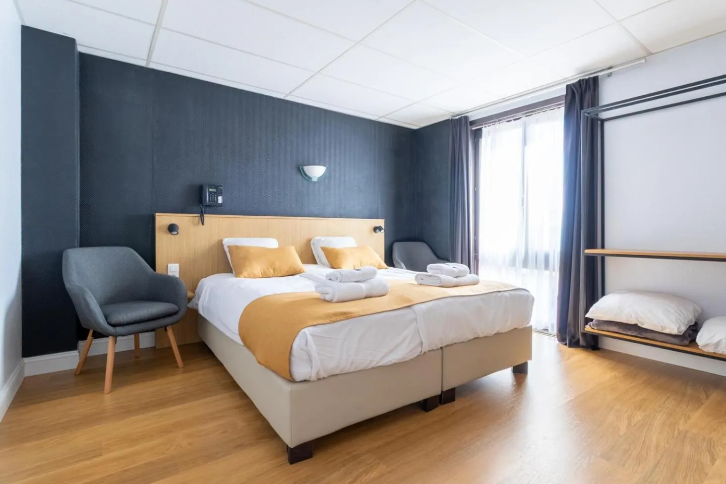 Bed in Hotel Montovani