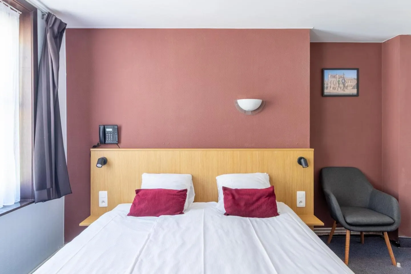 Bed in Hotel Montovani