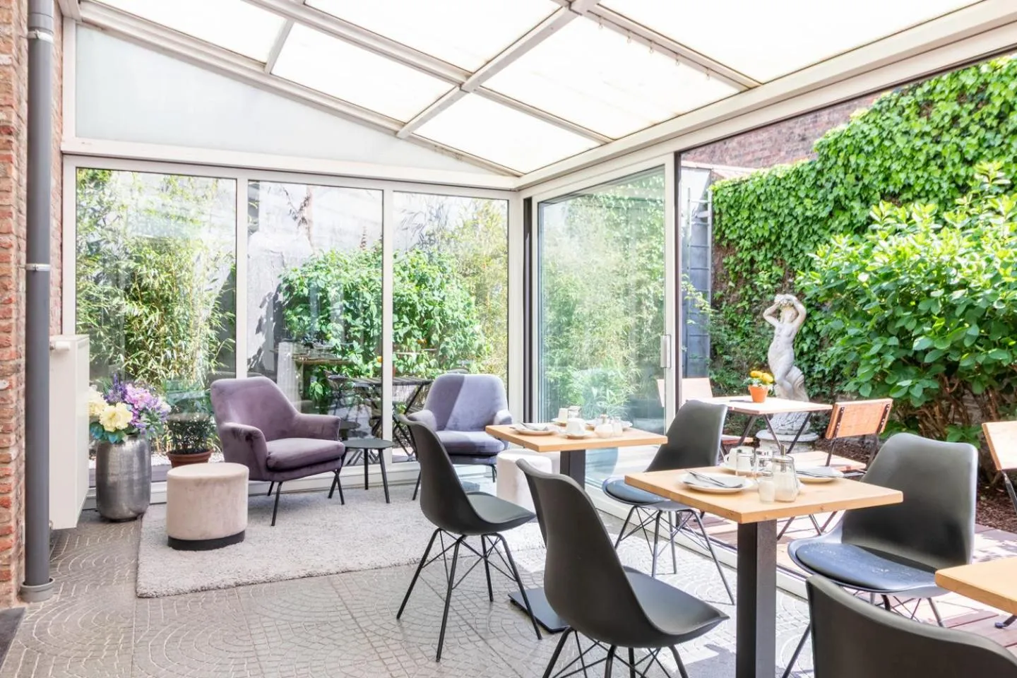 Patio in Hotel Montovani