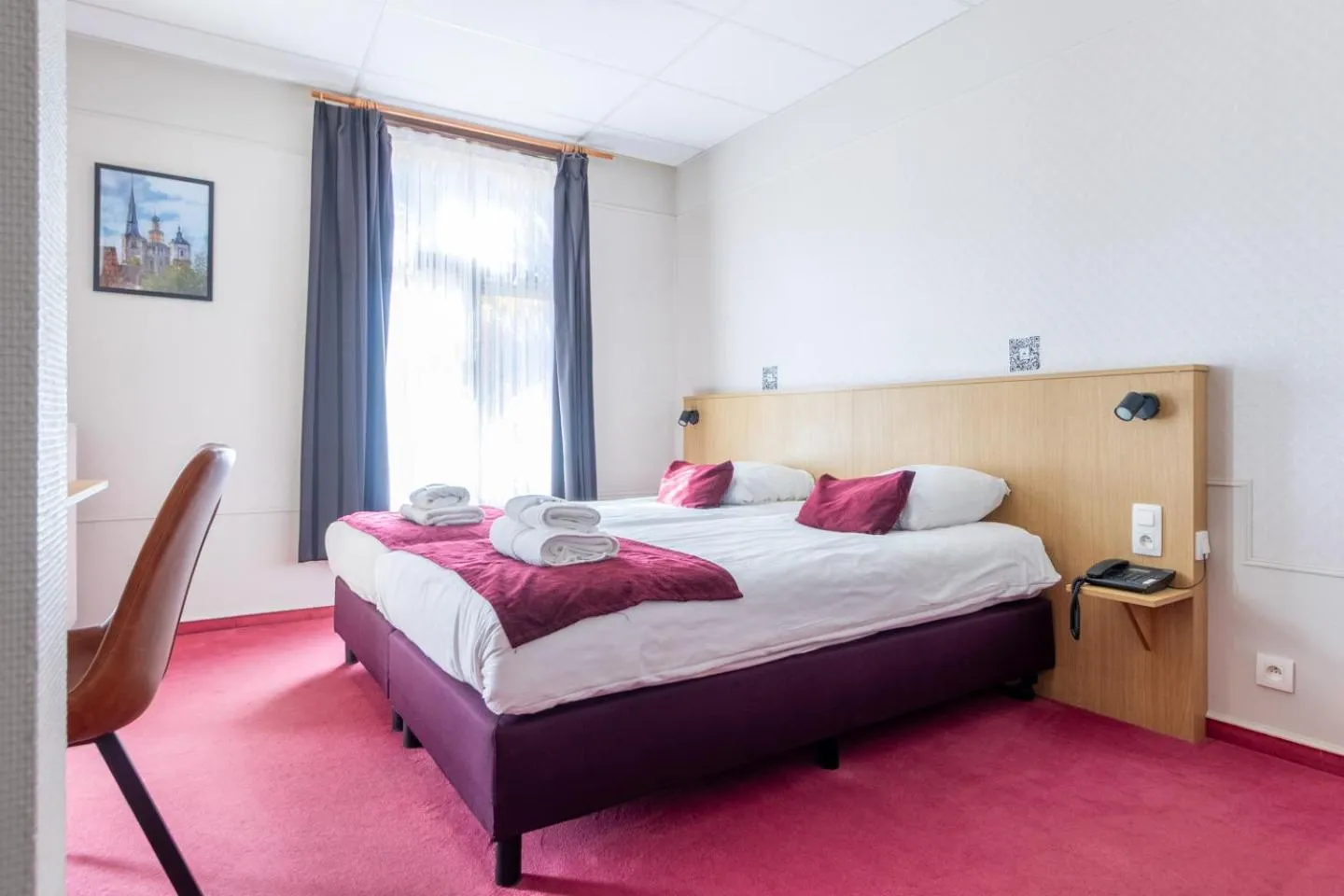 Bed in Hotel Montovani