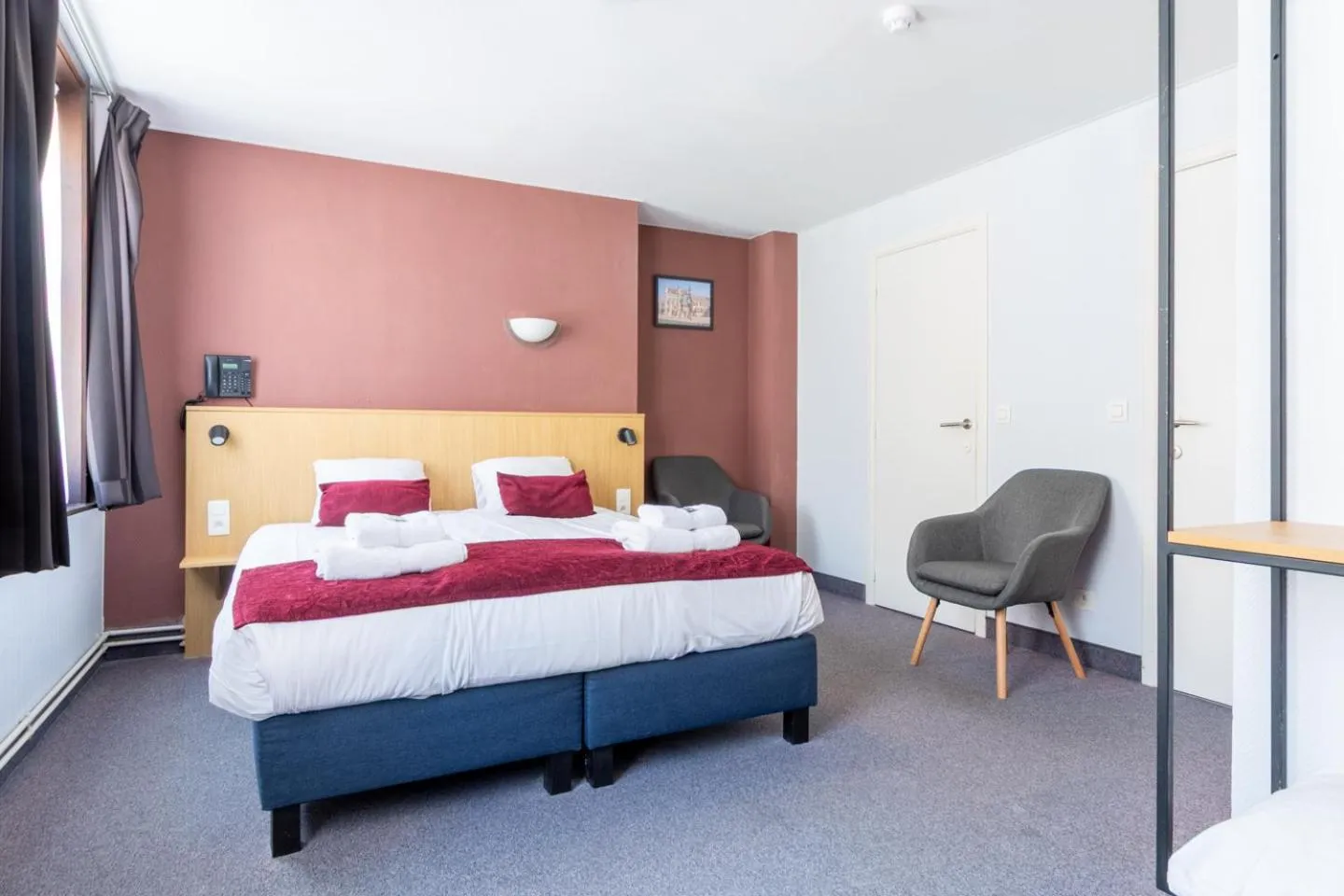 Bed in Hotel Montovani