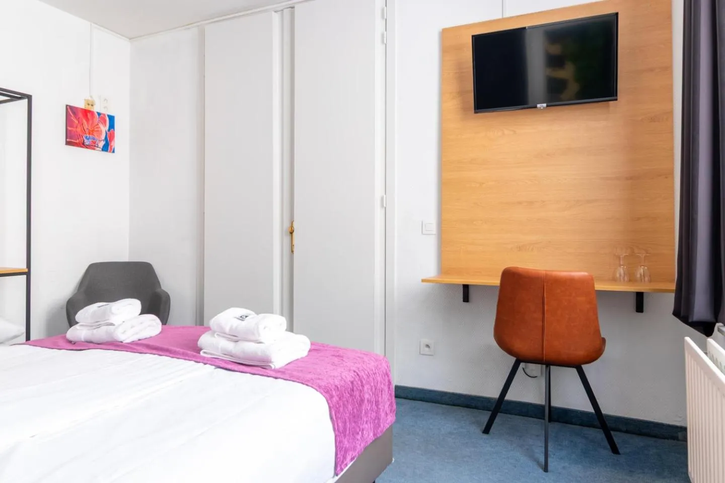 Bed in Hotel Montovani