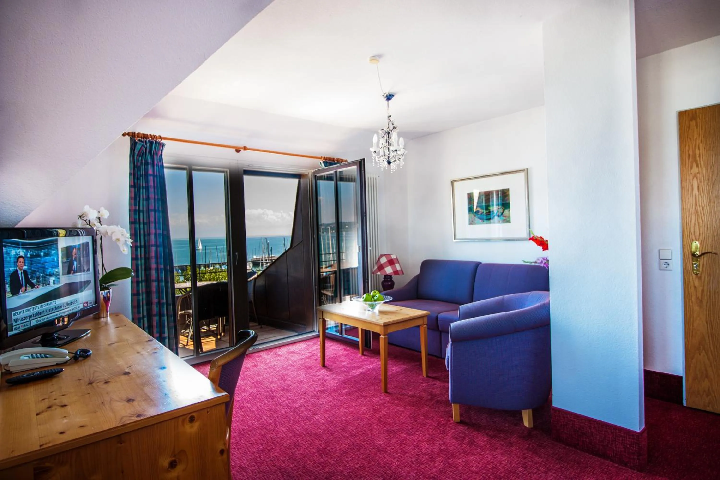 Living room in Hotel Schiff am See