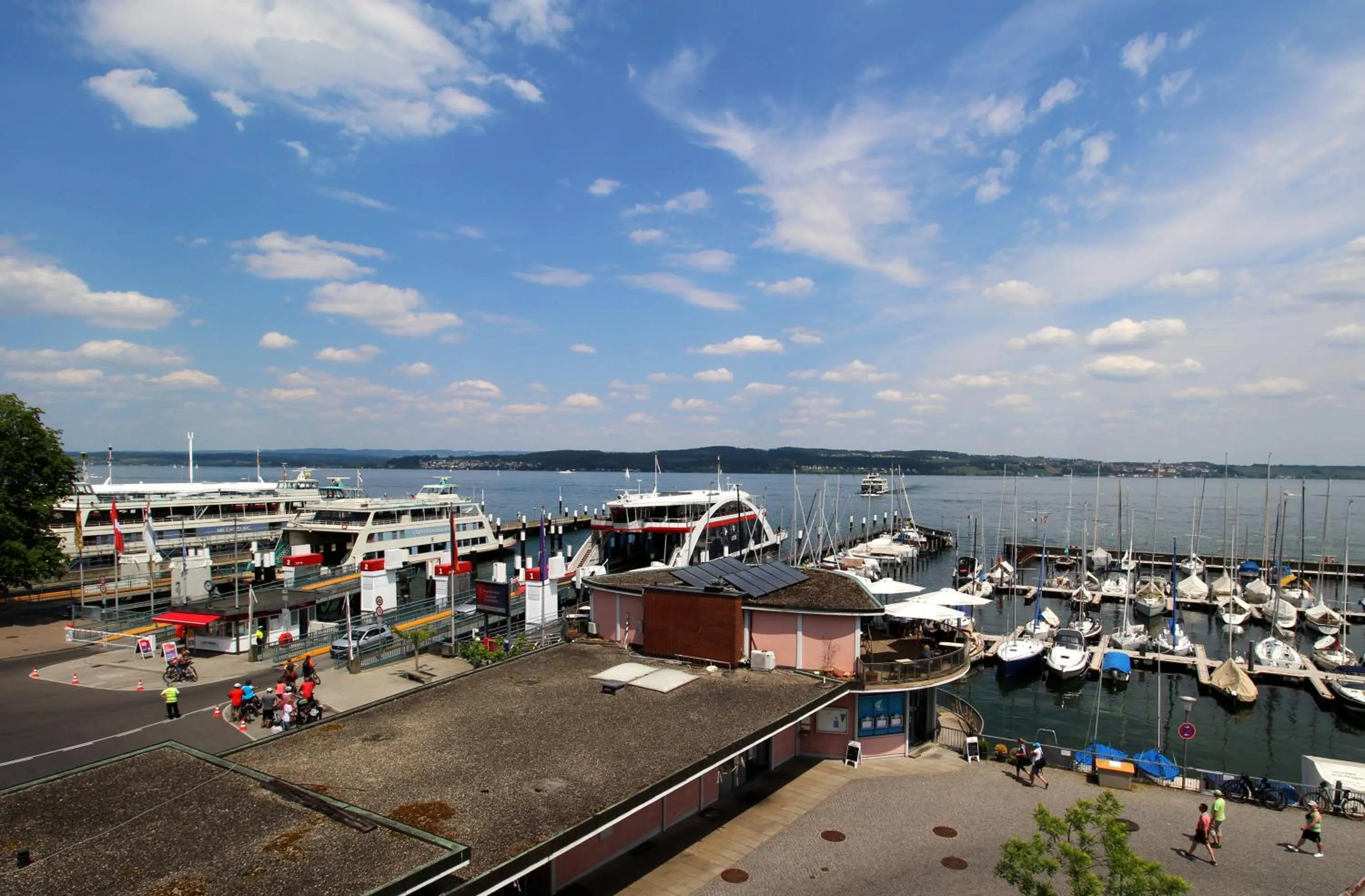 Lake view in Hotel Schiff am See