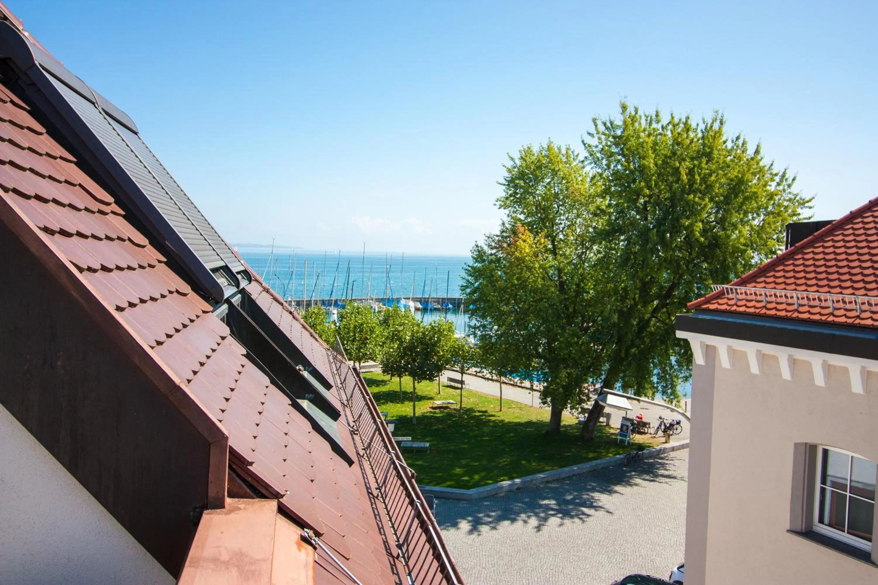 Lake view in Hotel Schiff am See