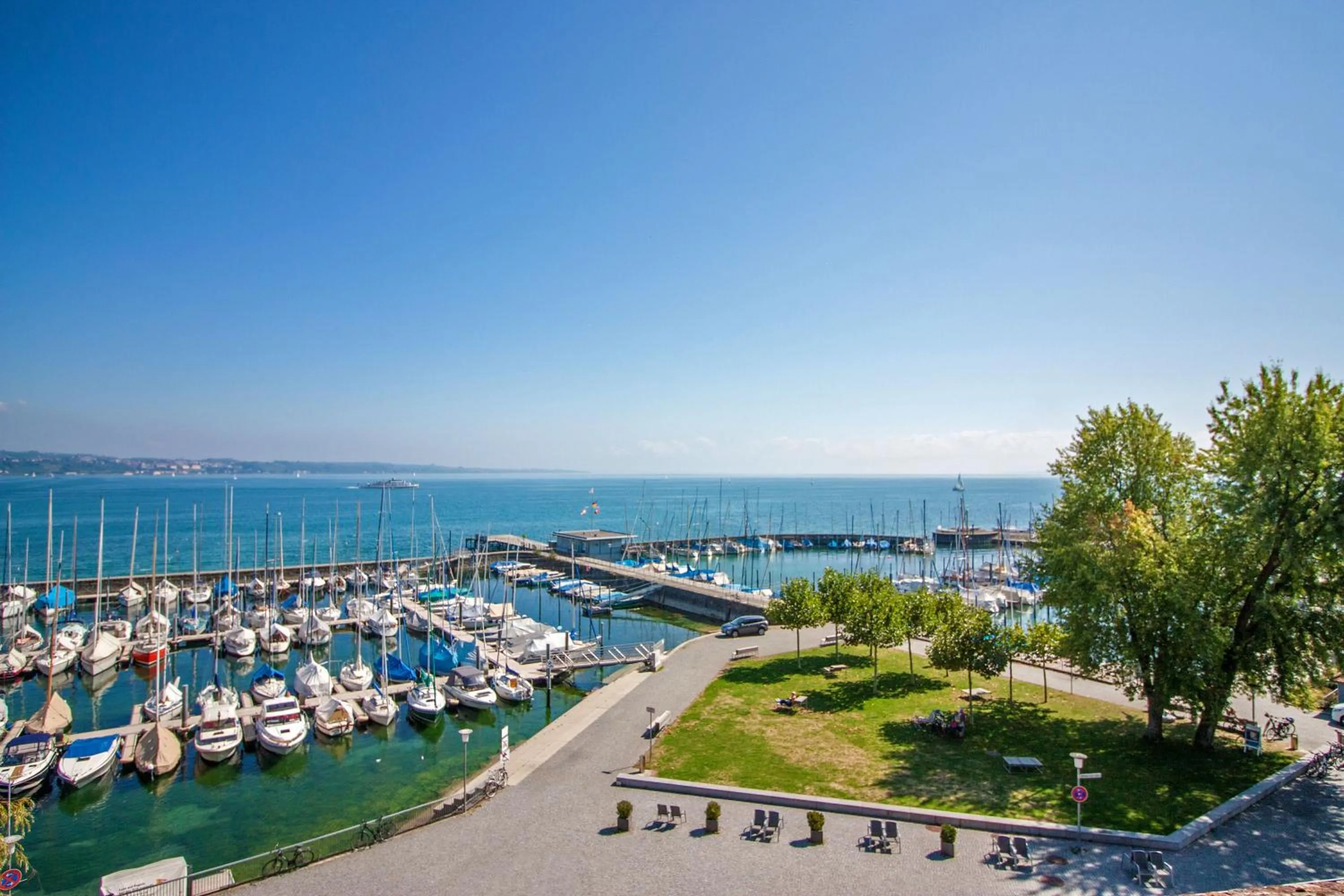 Lake view in Hotel Schiff am See