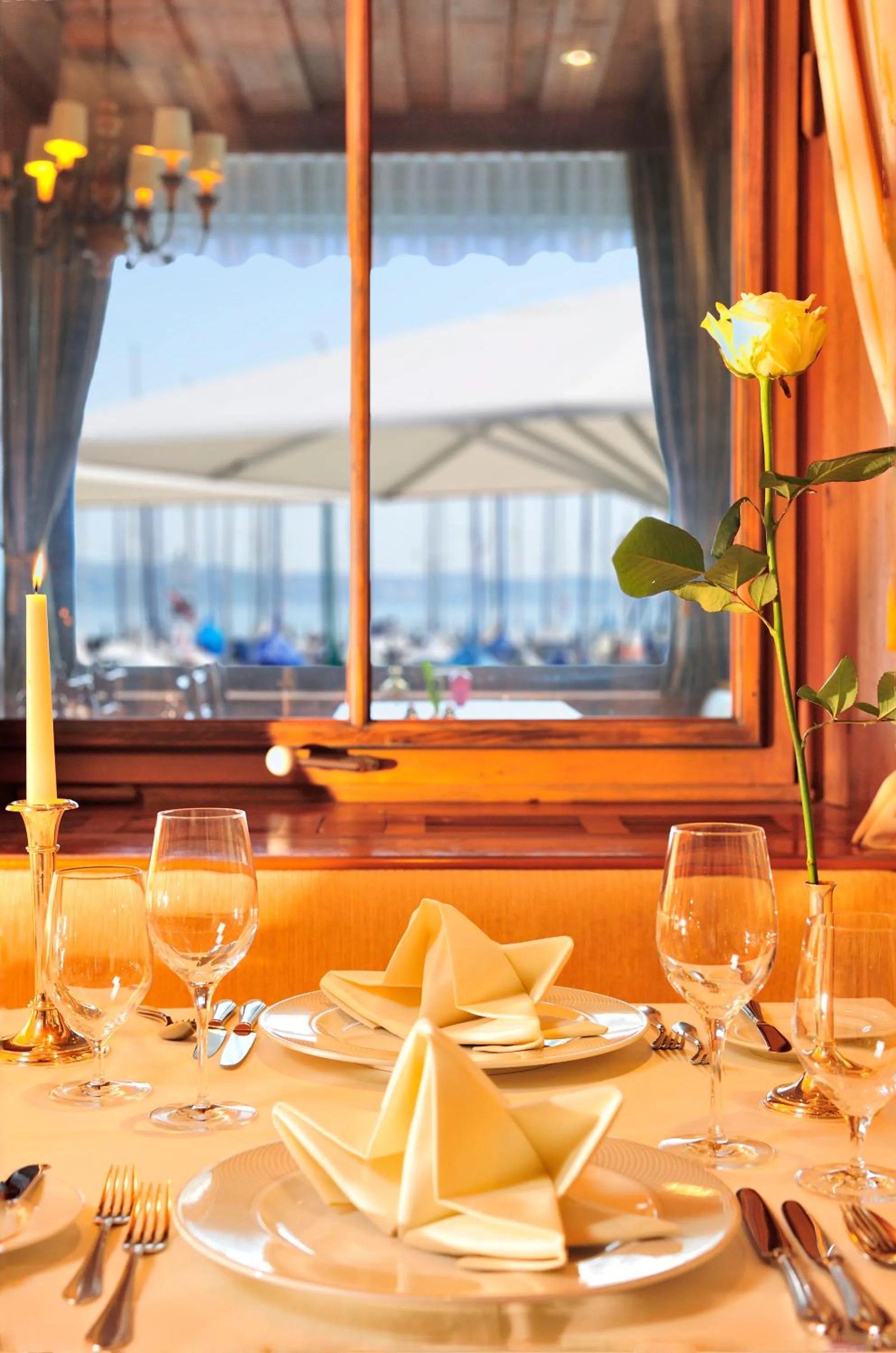 Restaurant/places to eat in Hotel Schiff am See
