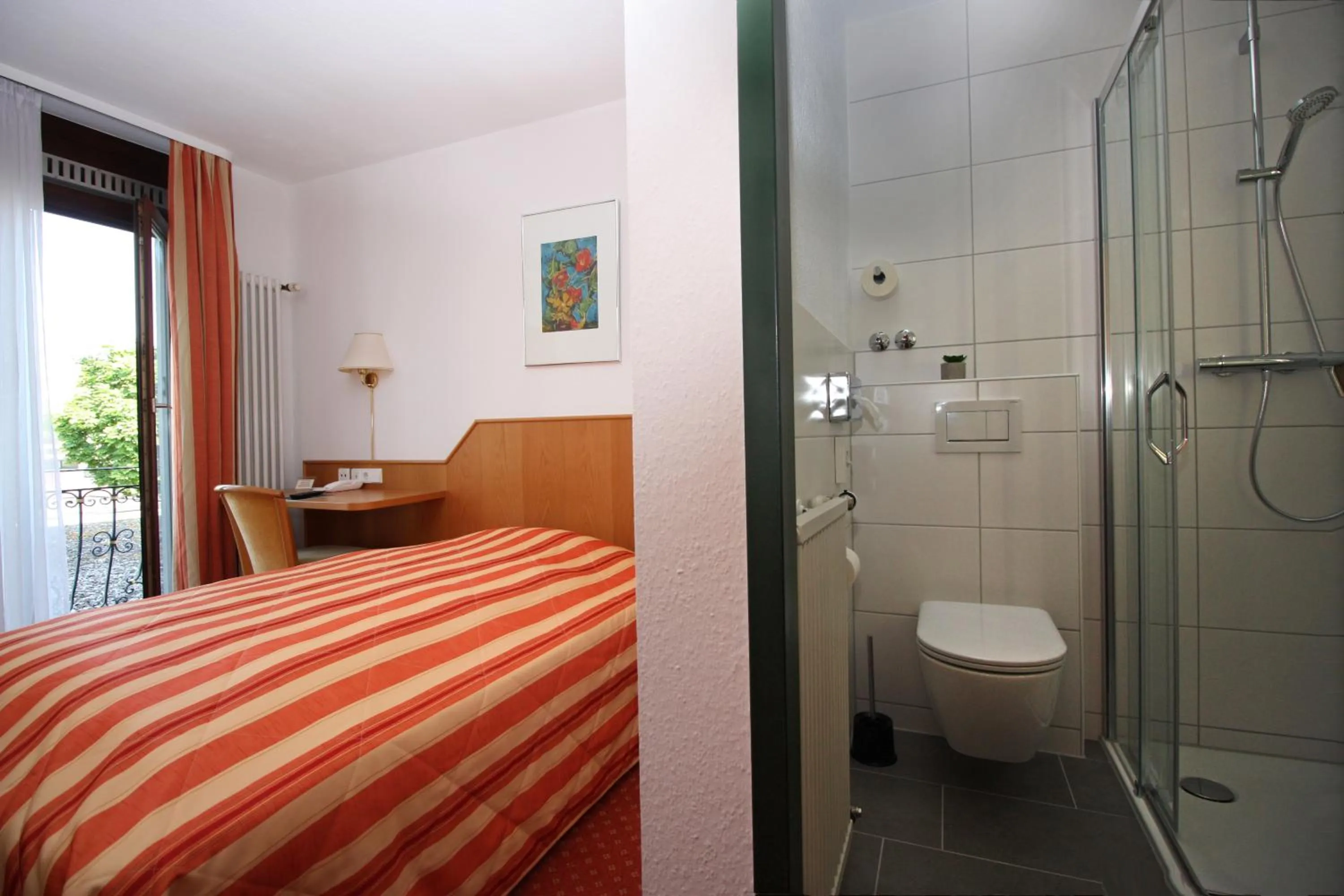 Bed in Hotel Schiff am See