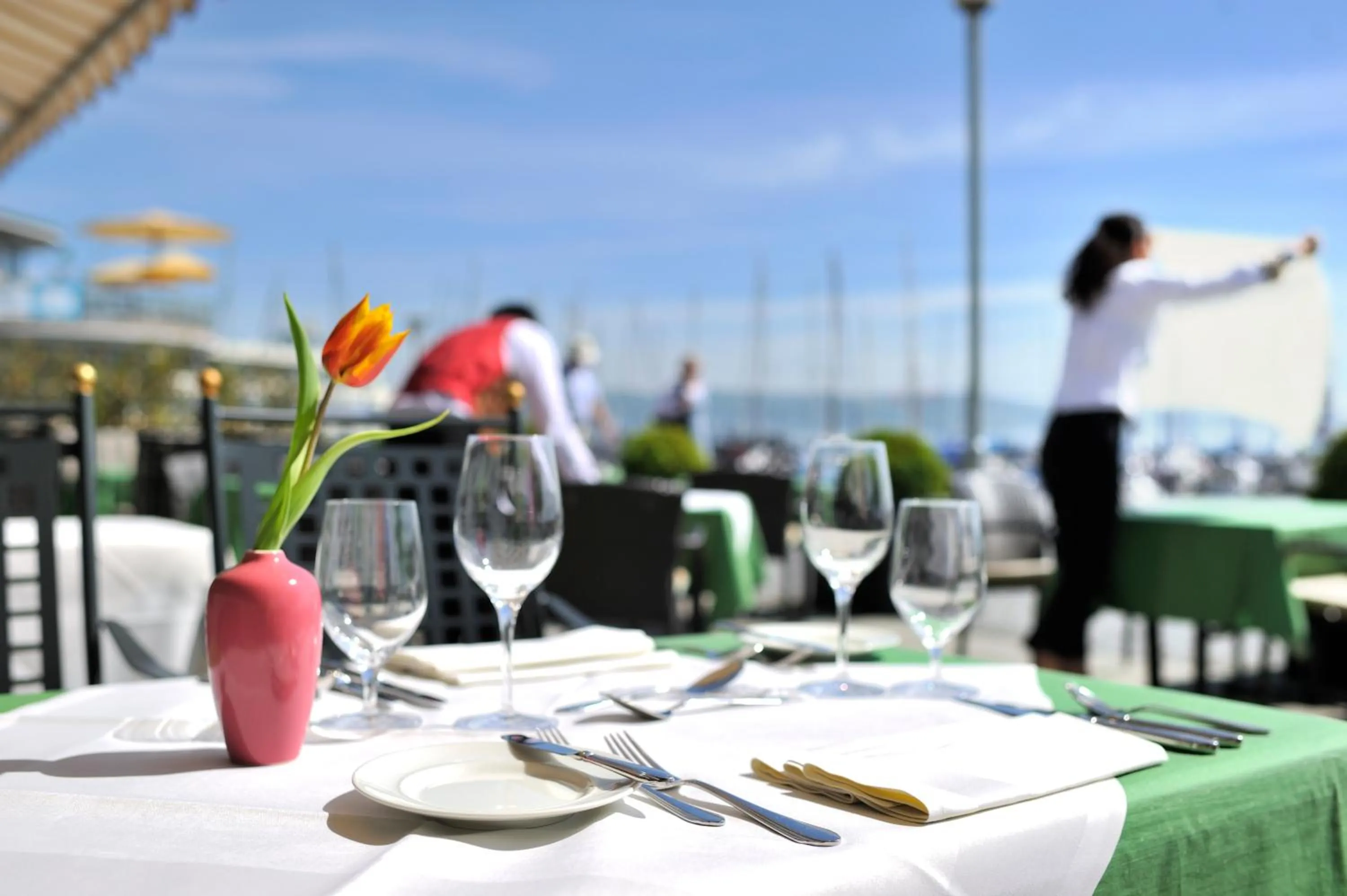 Balcony/Terrace in Hotel Schiff am See