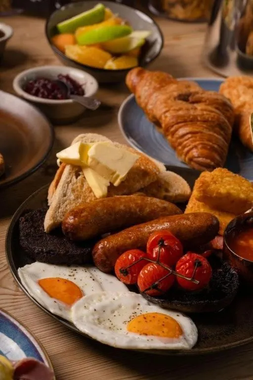 Food and drinks in Harper's Steakhouse with Rooms, Haslemere