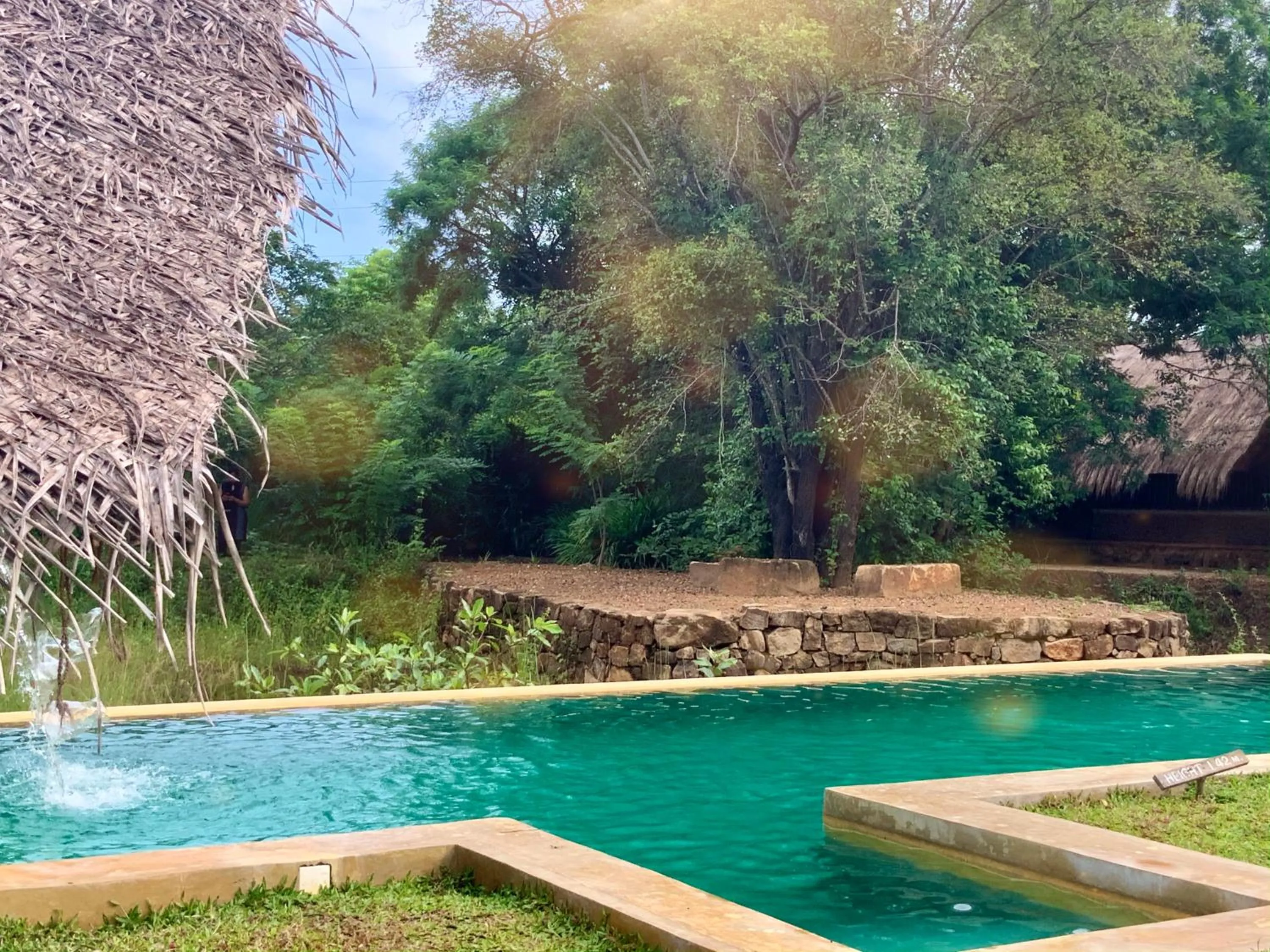 Swimming pool in Athreya Ayurveda Ashram