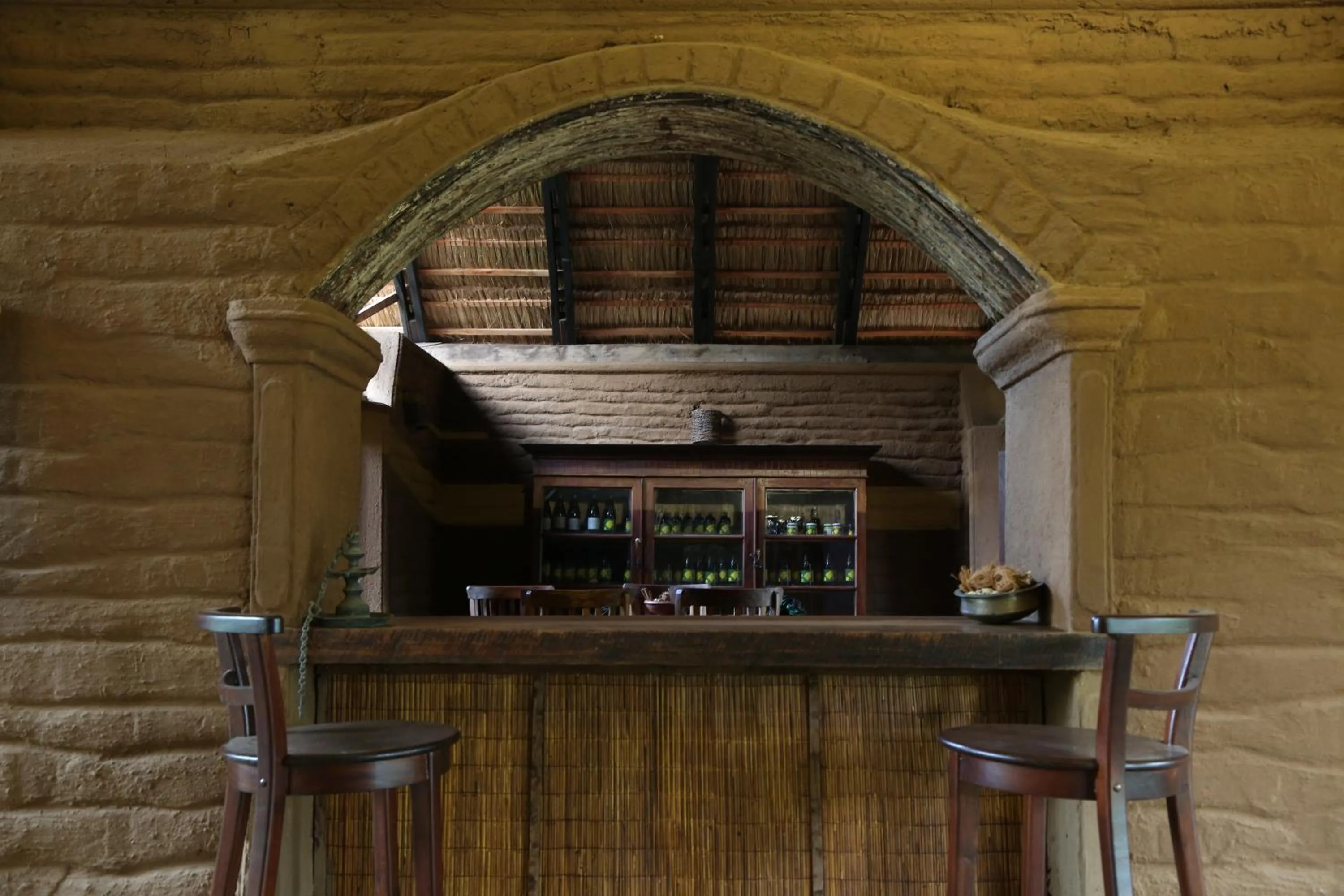 Lobby or reception in Athreya Ayurveda Ashram