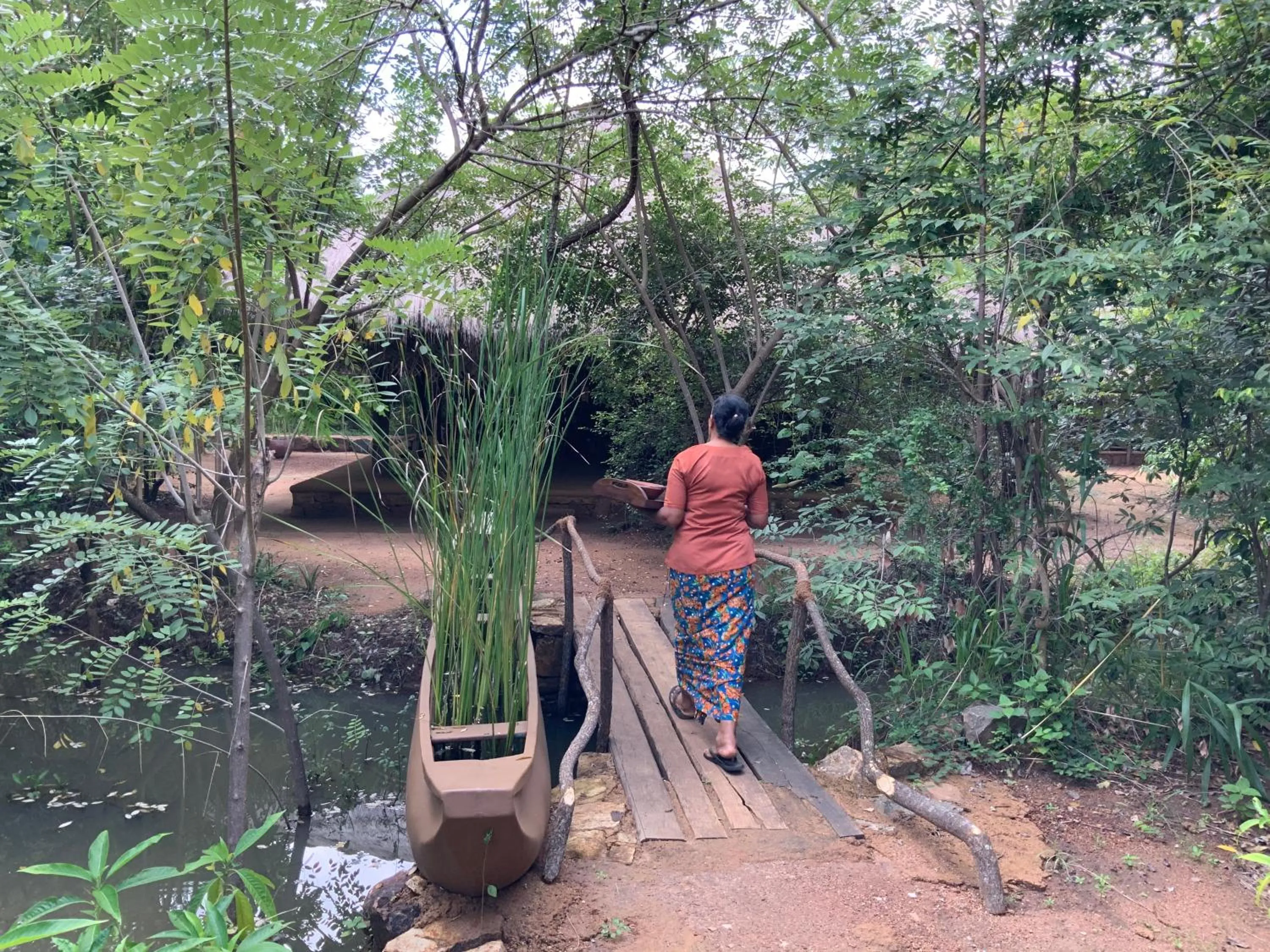 People in Athreya Ayurveda Ashram