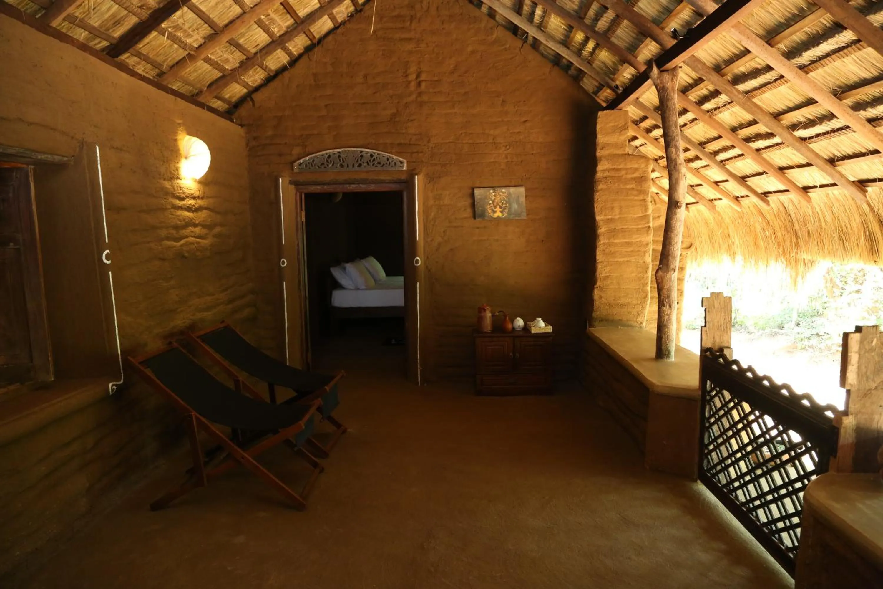Balcony/Terrace in Athreya Ayurveda Ashram