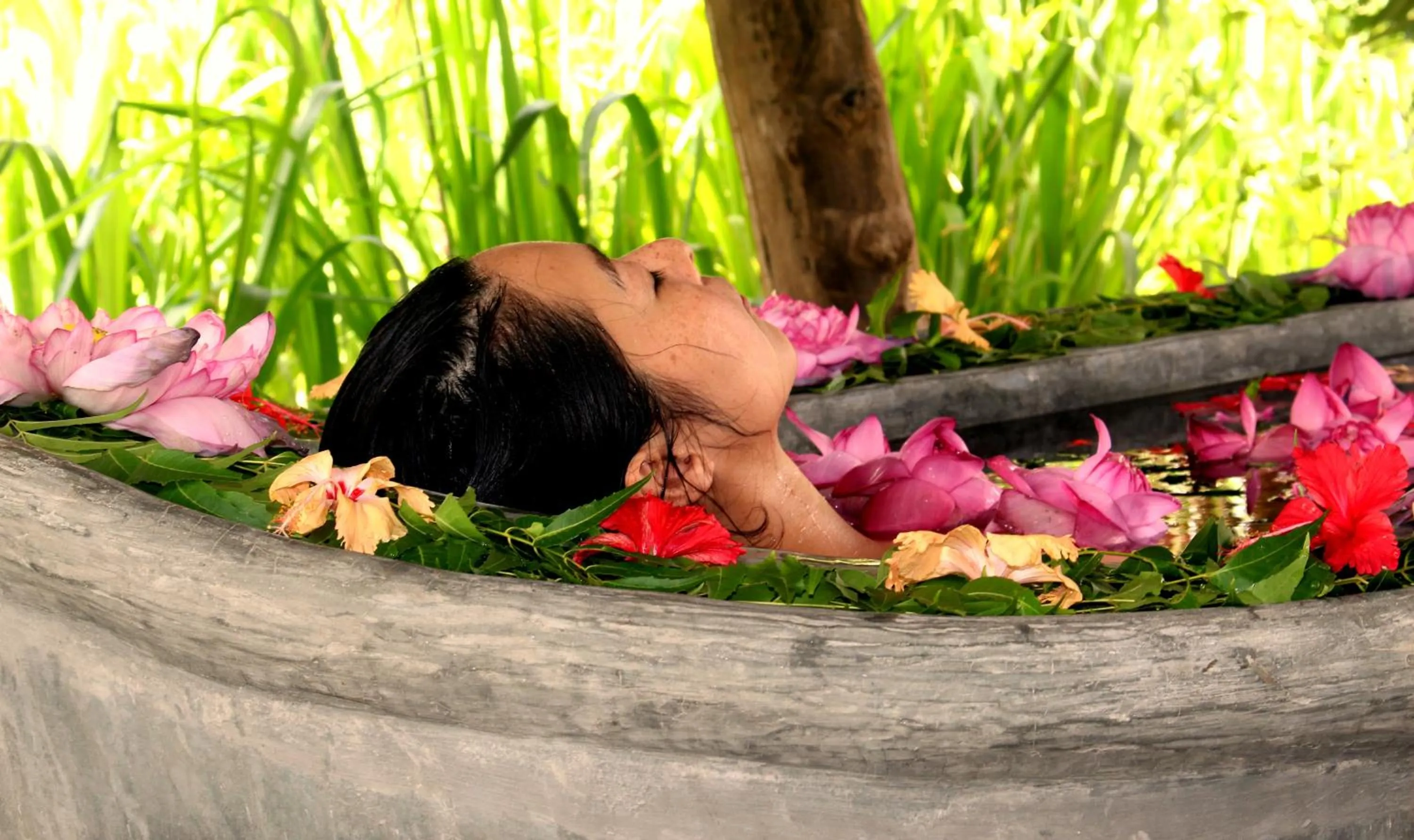 Hot Tub in Athreya Ayurveda Ashram