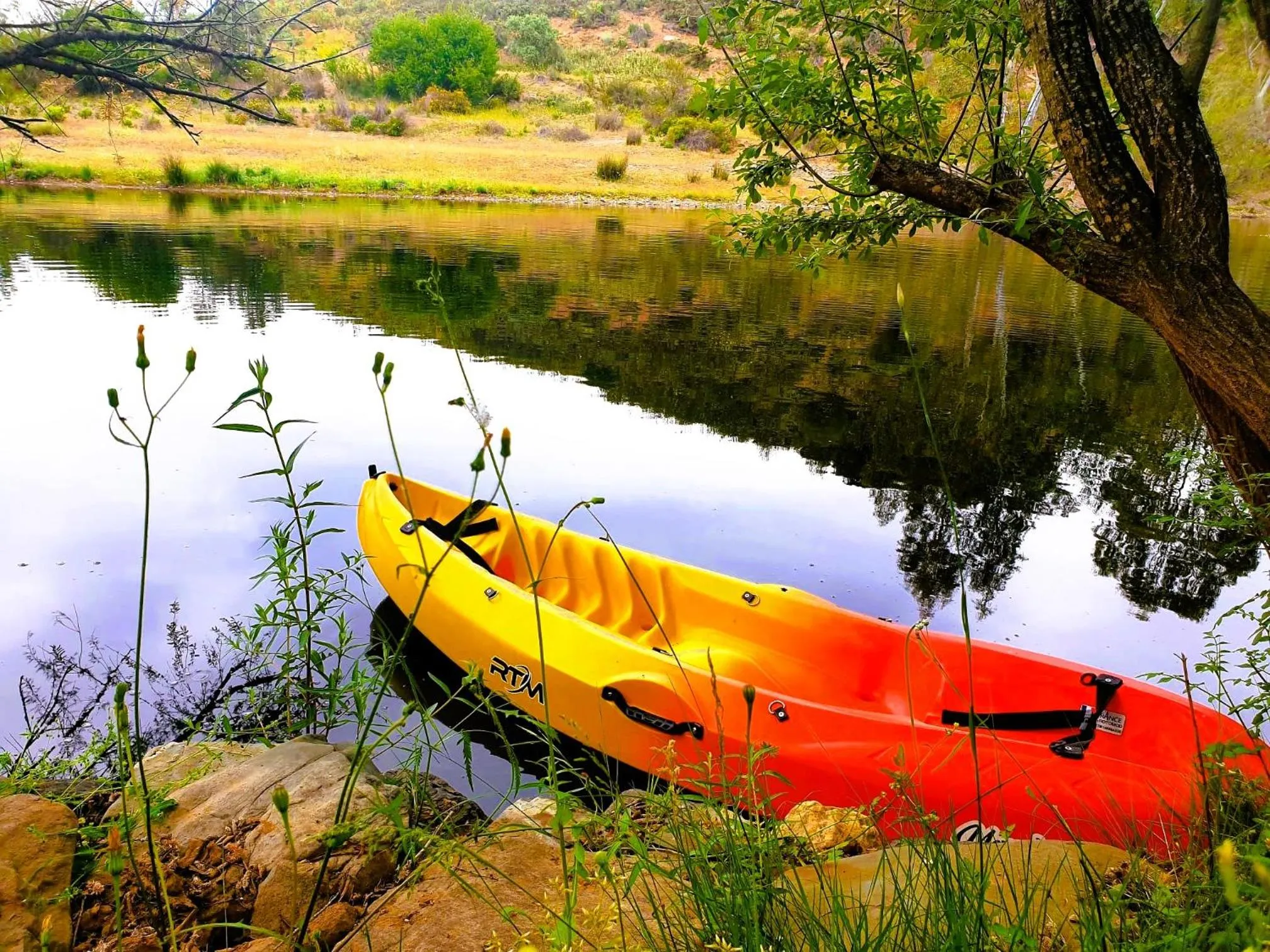 Canoeing in Monte do Alento - Castro da Cola