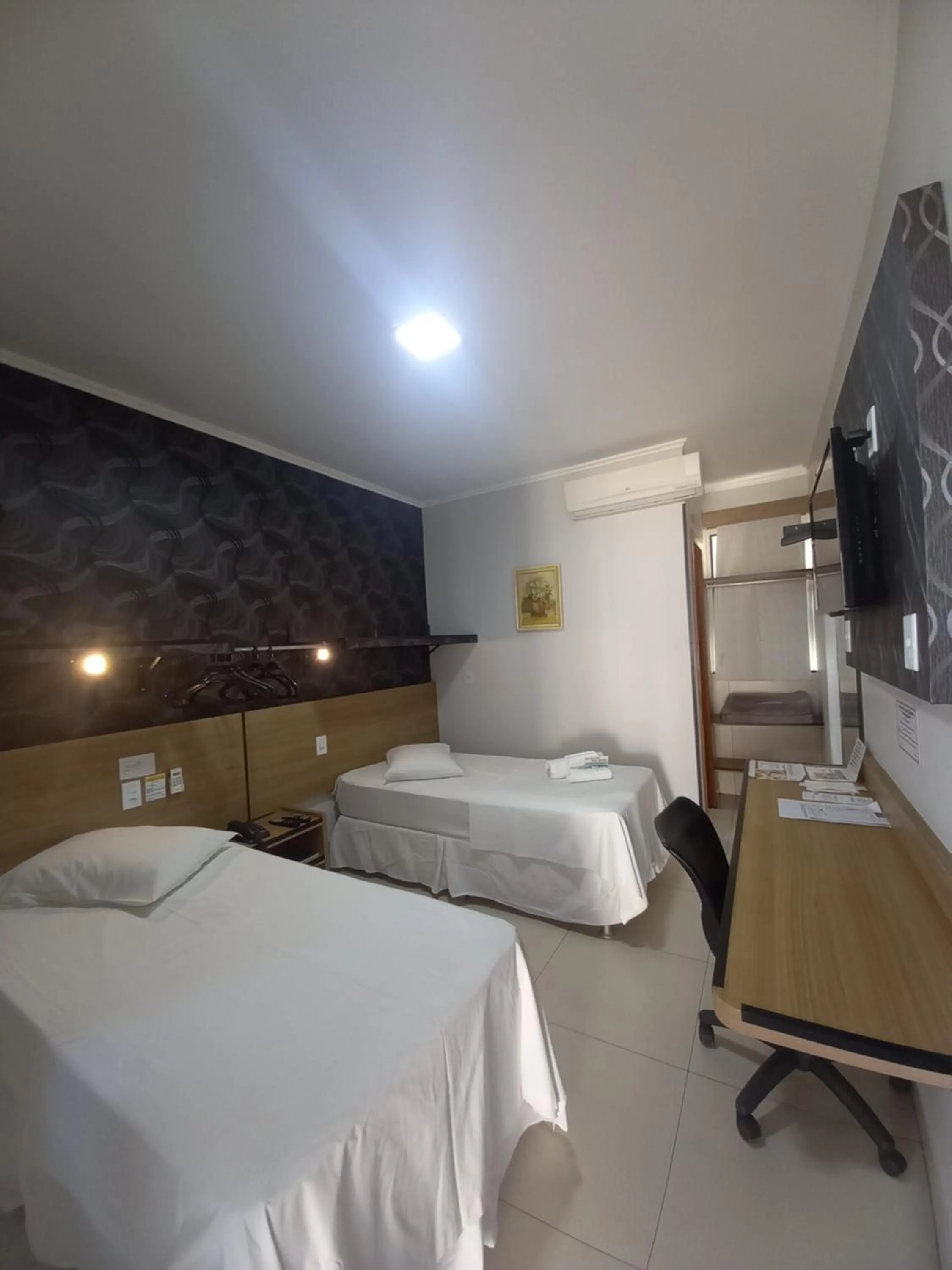 Bed in Hotel Mandino