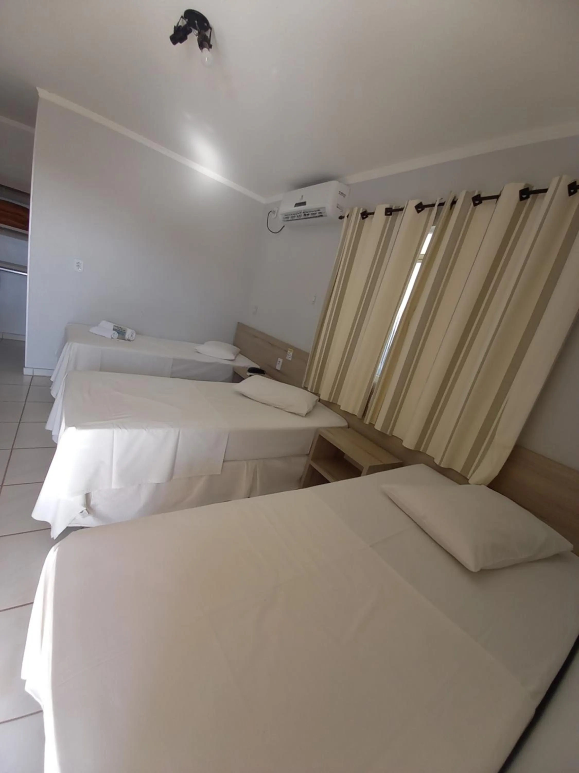 Bed in Hotel Mandino