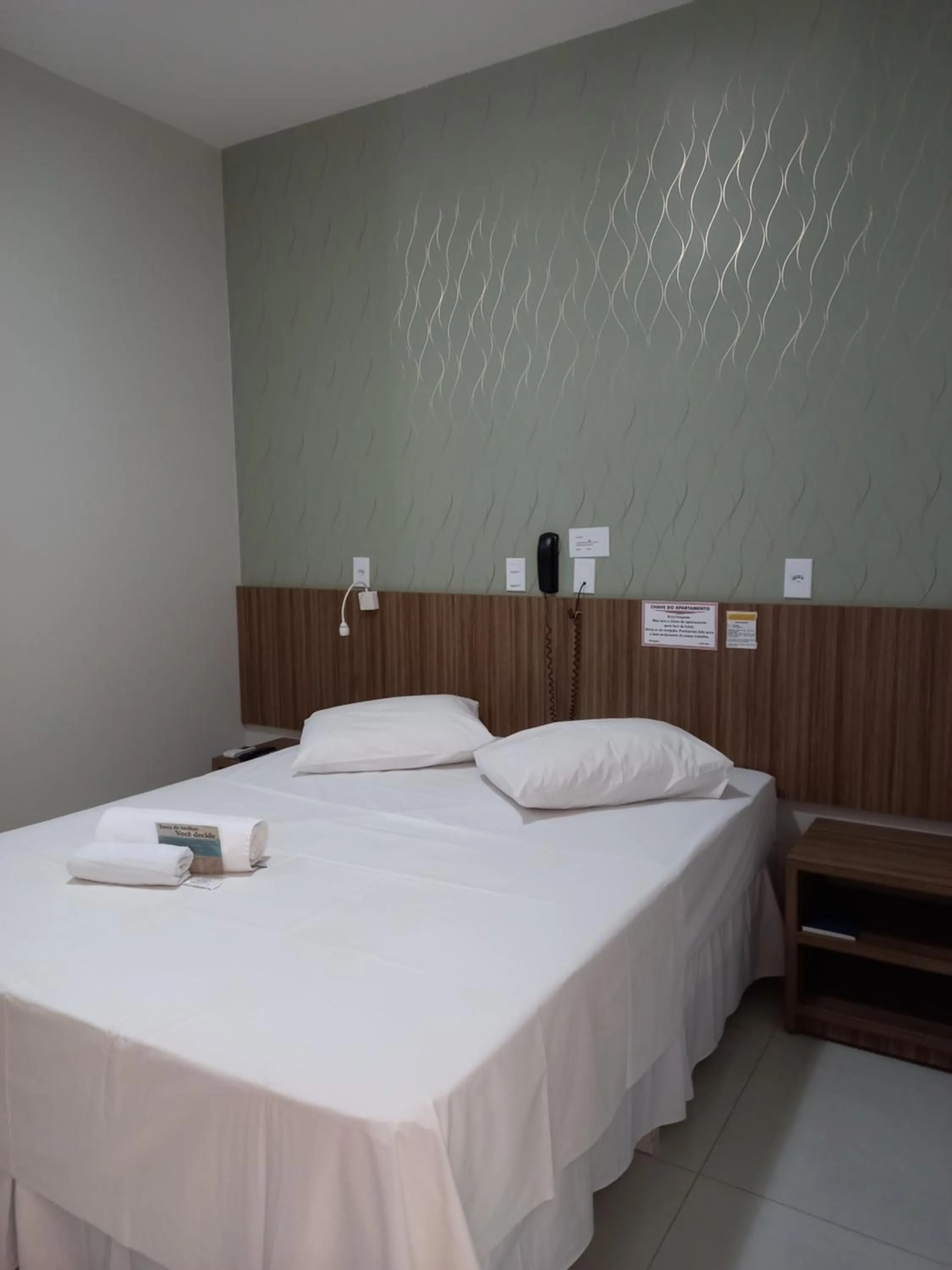 Bed in Hotel Mandino