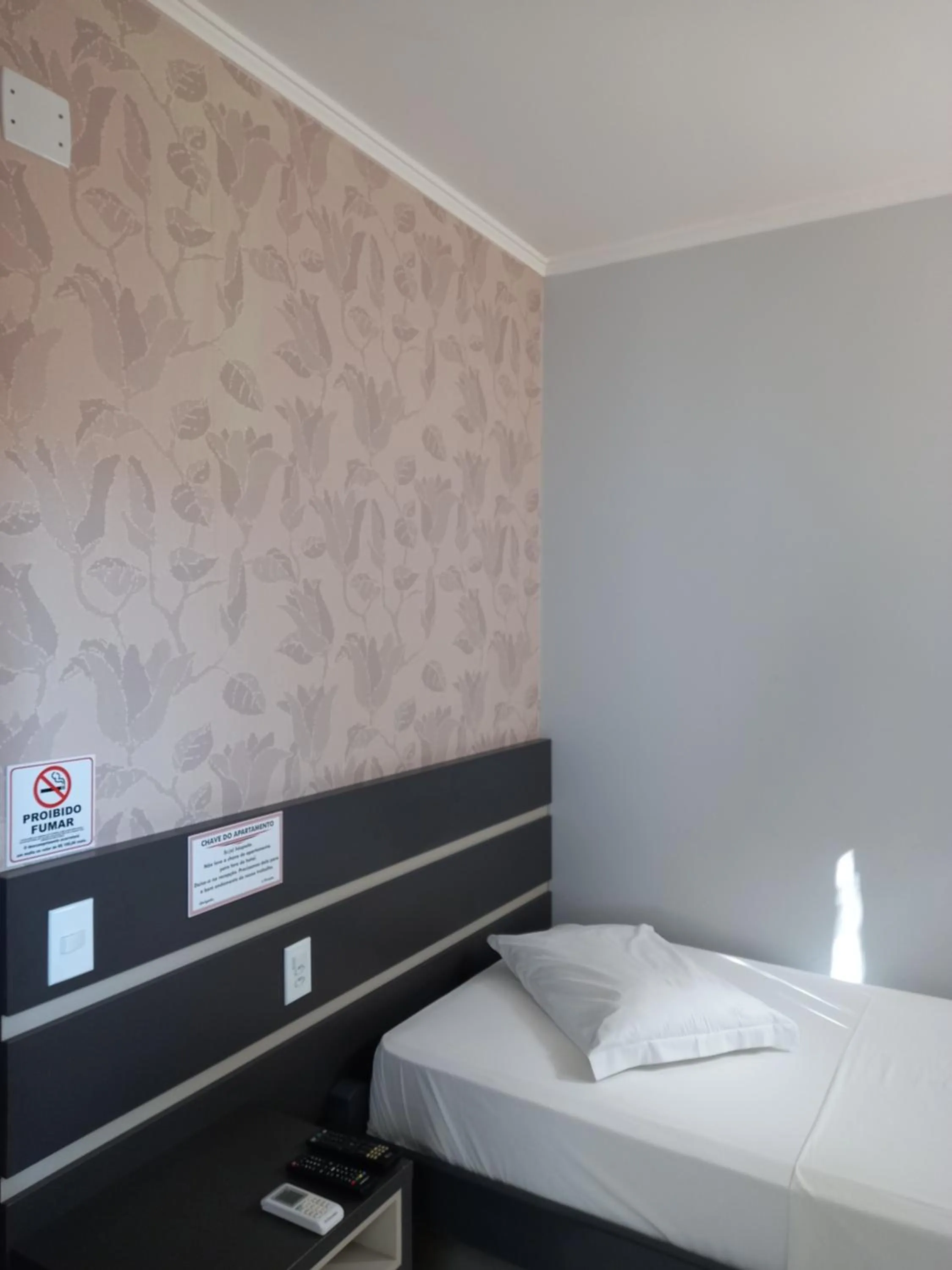 Bed in Hotel Mandino