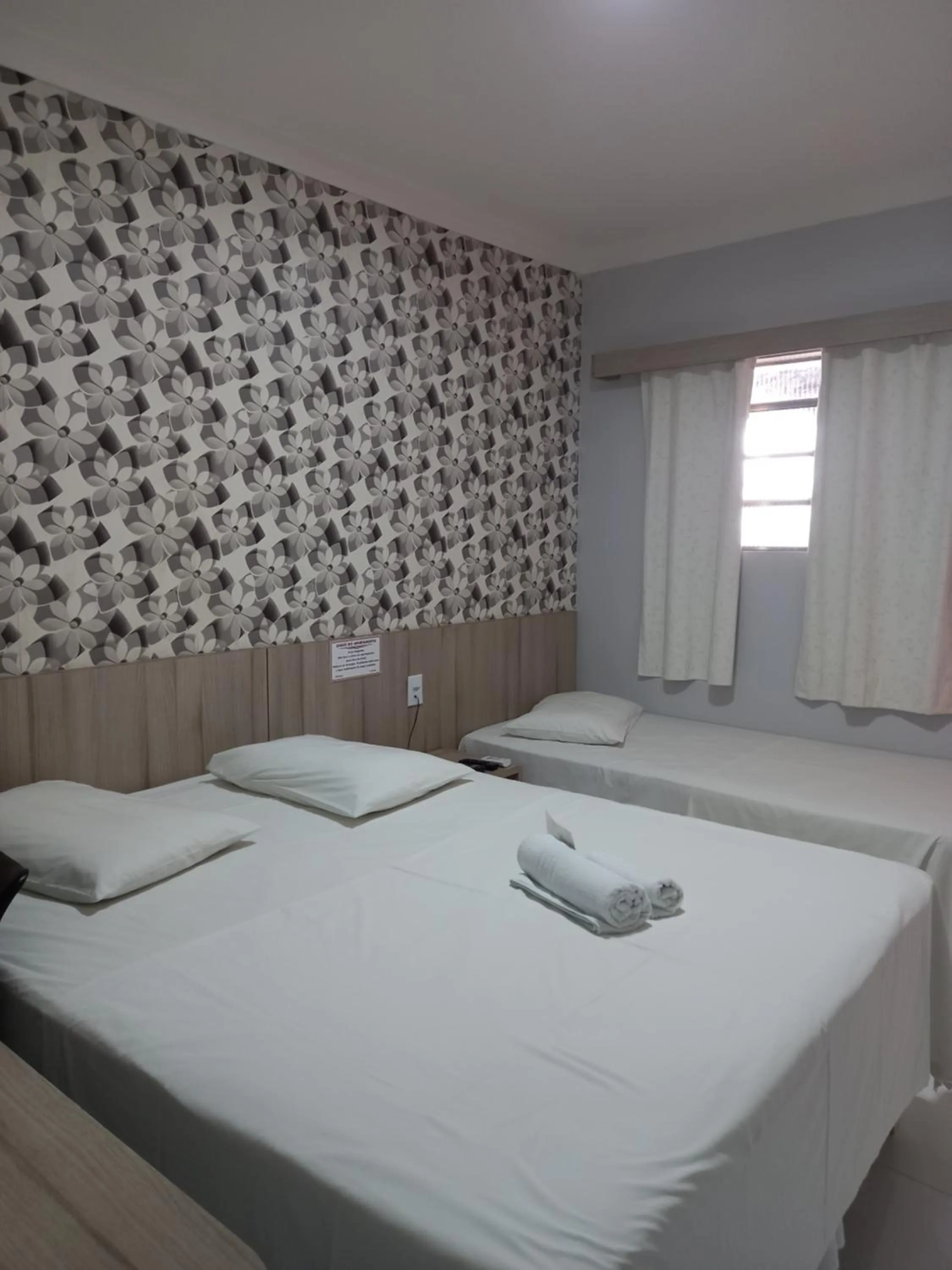 Bed in Hotel Mandino