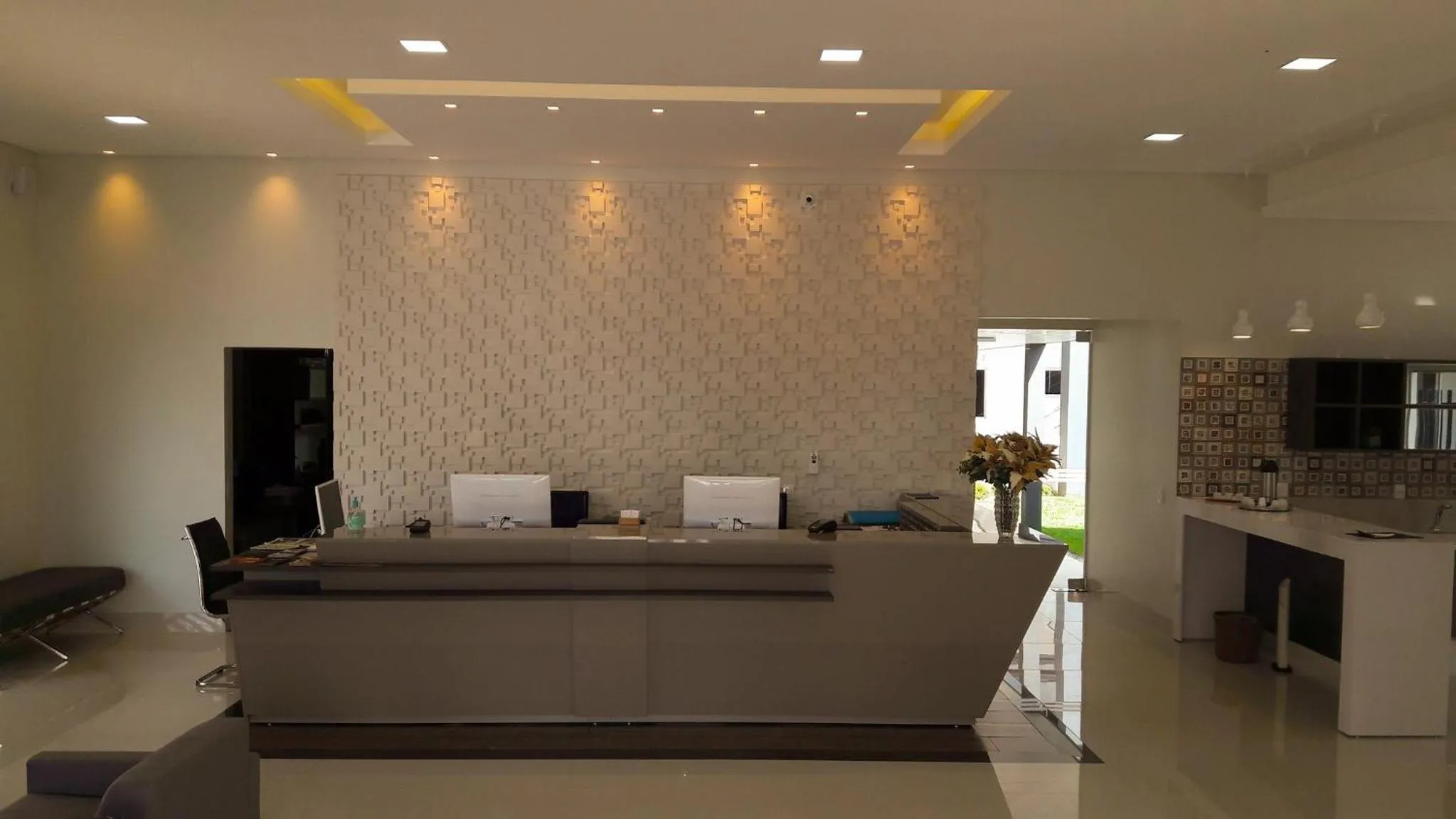 On site in Hotel Mandino