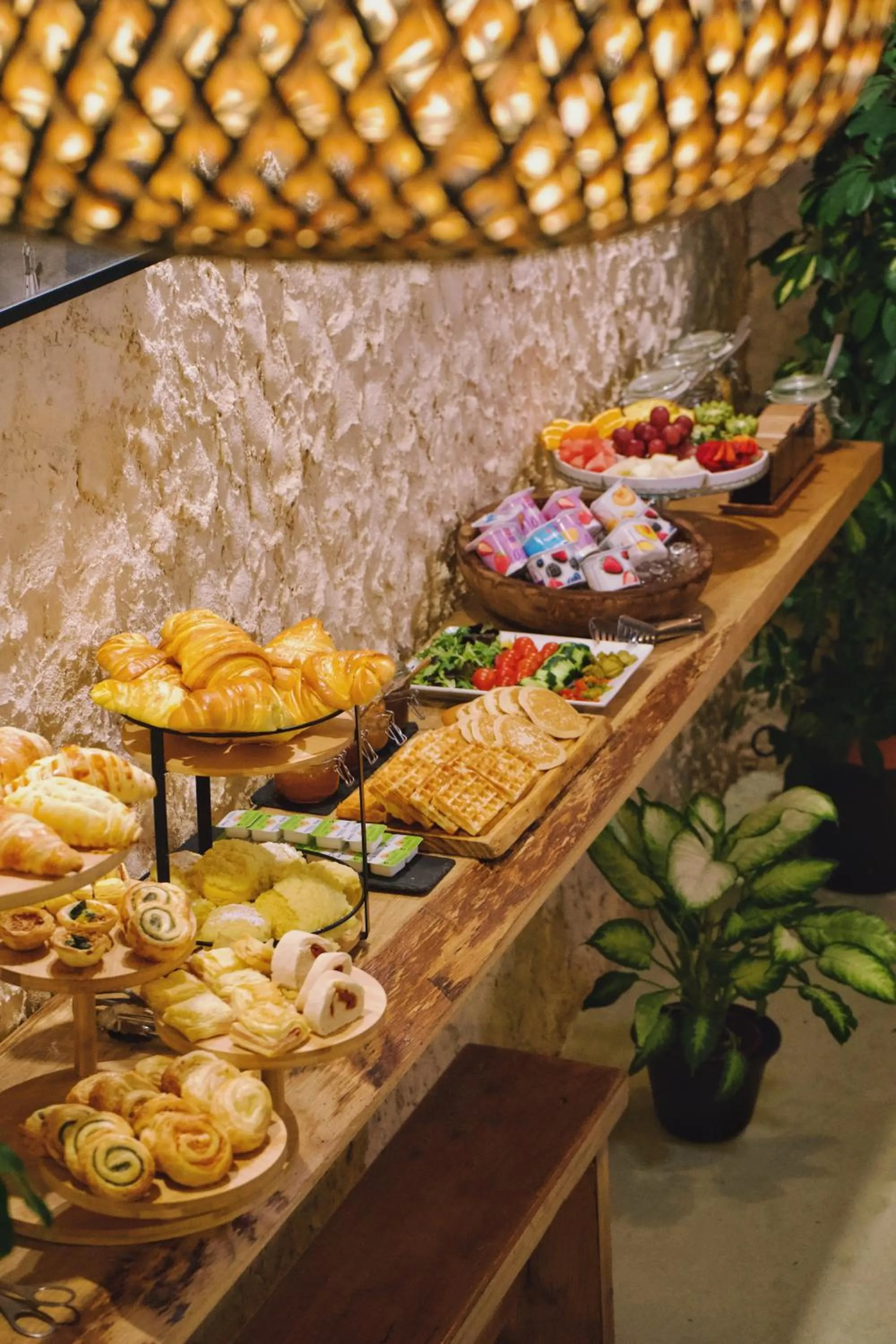 Buffet breakfast in 262 Boutique Hotel