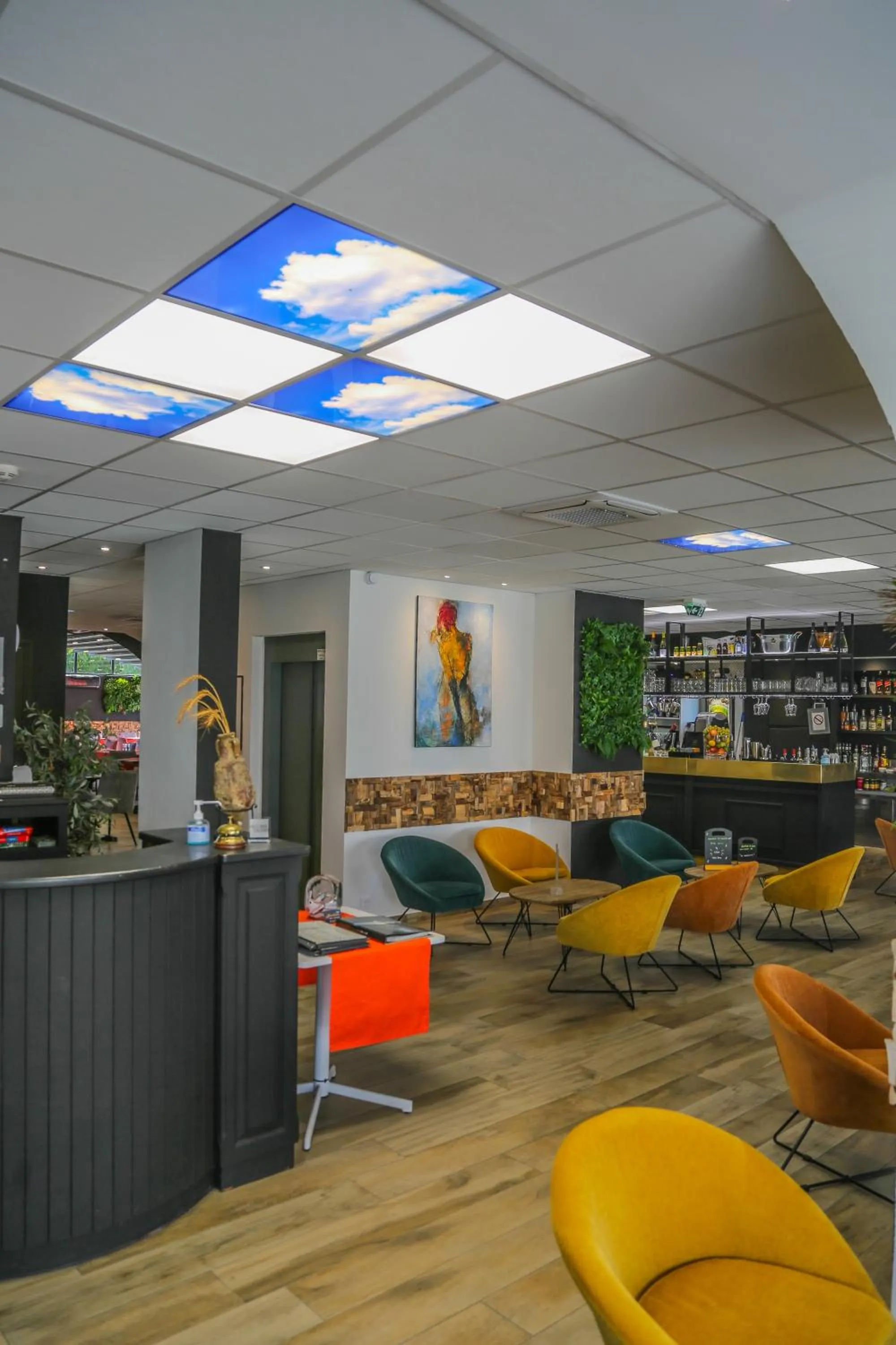 Living room in Hôtel Restaurant Atrachjata