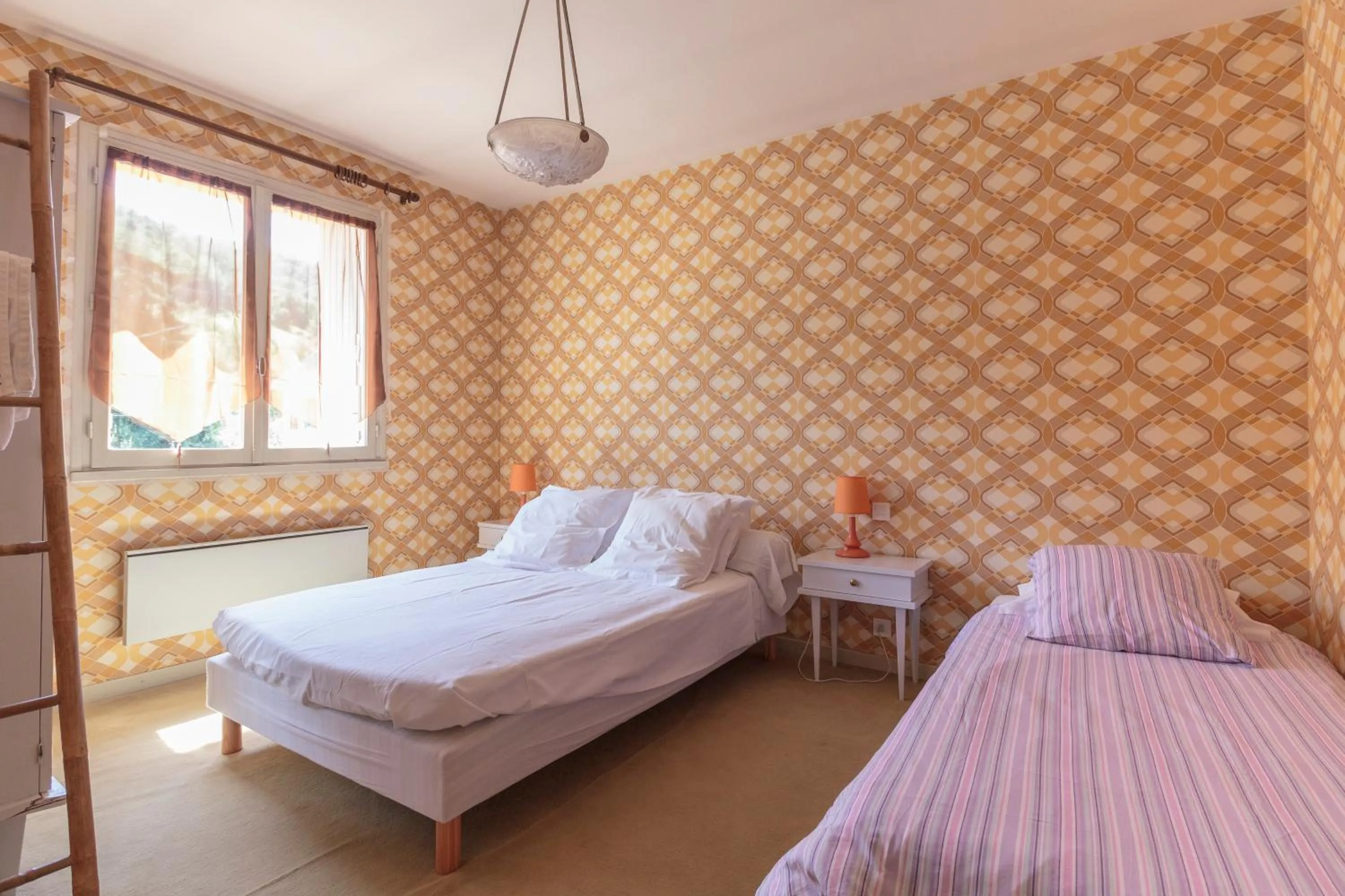 Bed in Villa Georges