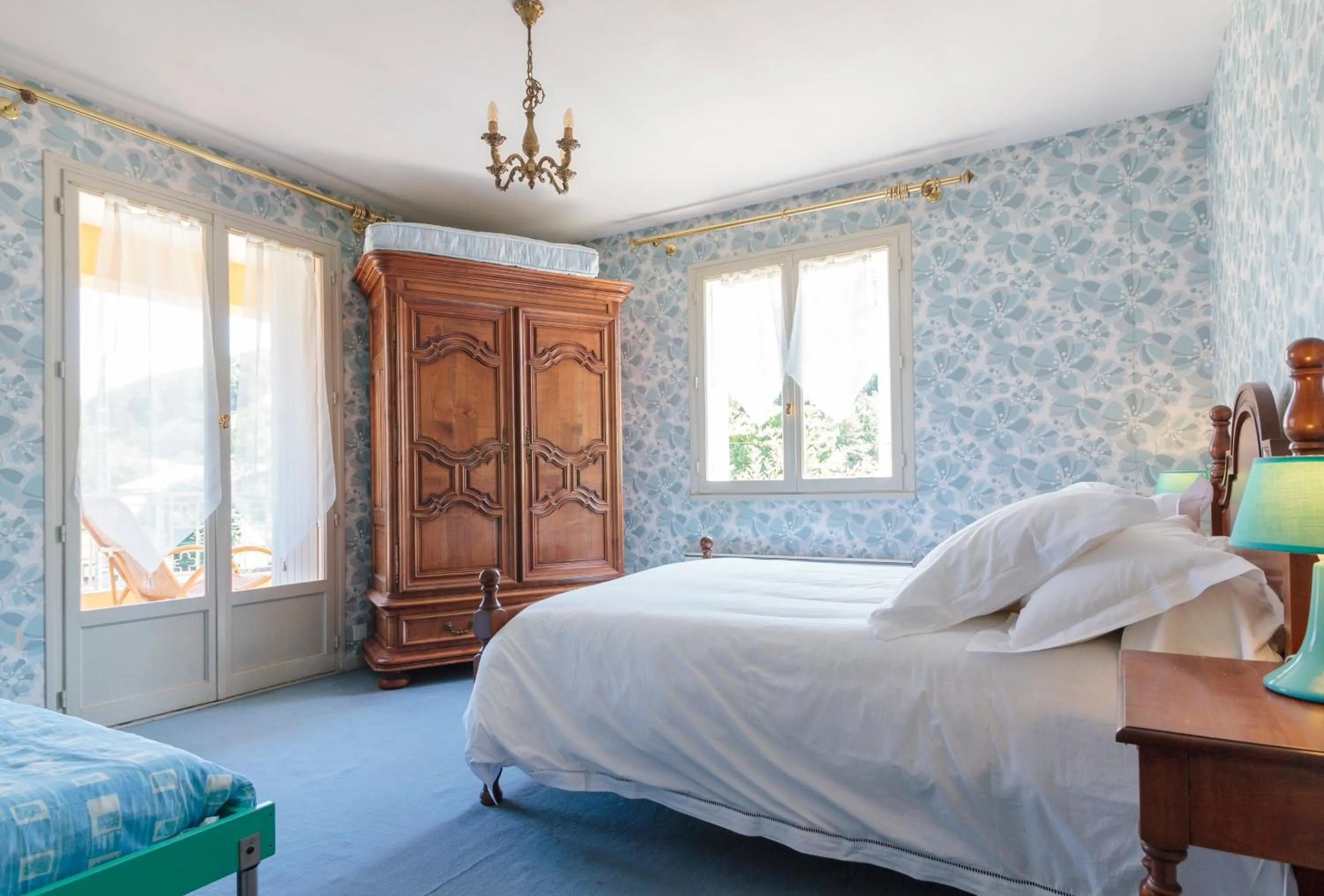 Bed in Villa Georges