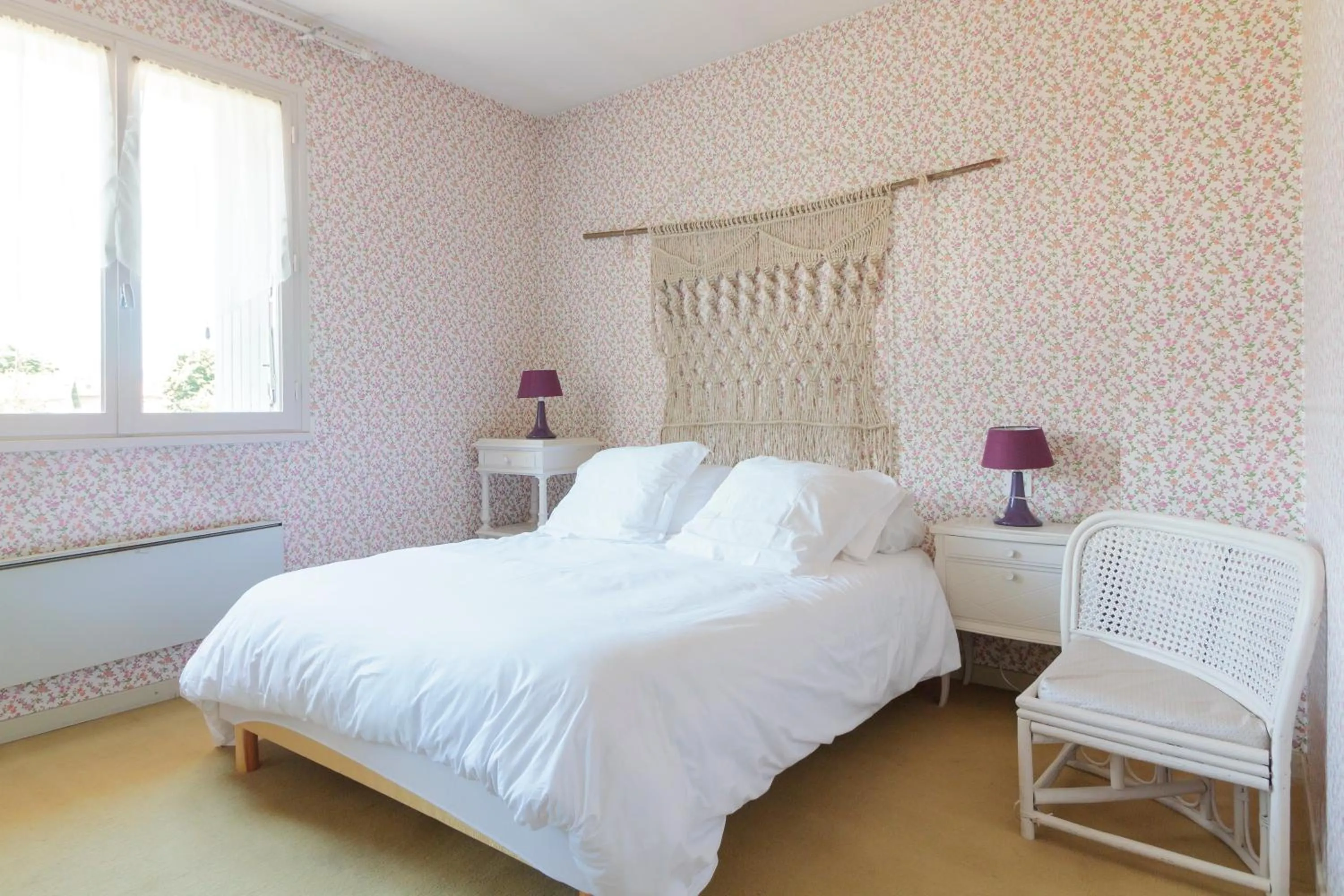 Bed in Villa Georges