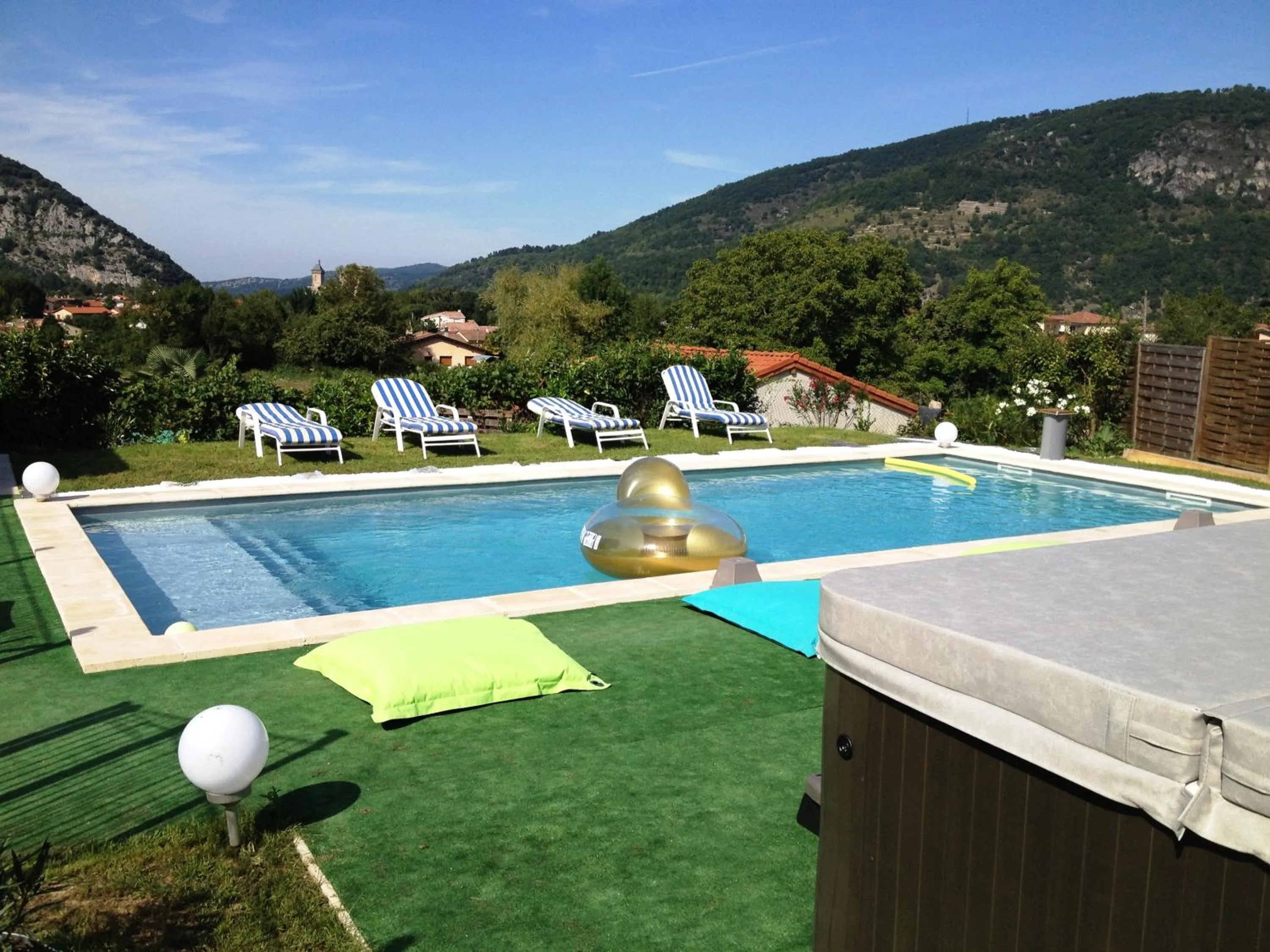 Garden in Villa Georges