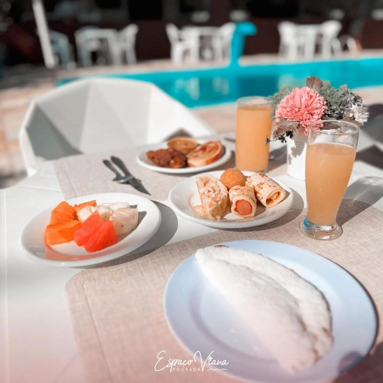 Breakfast in Espaço Viana