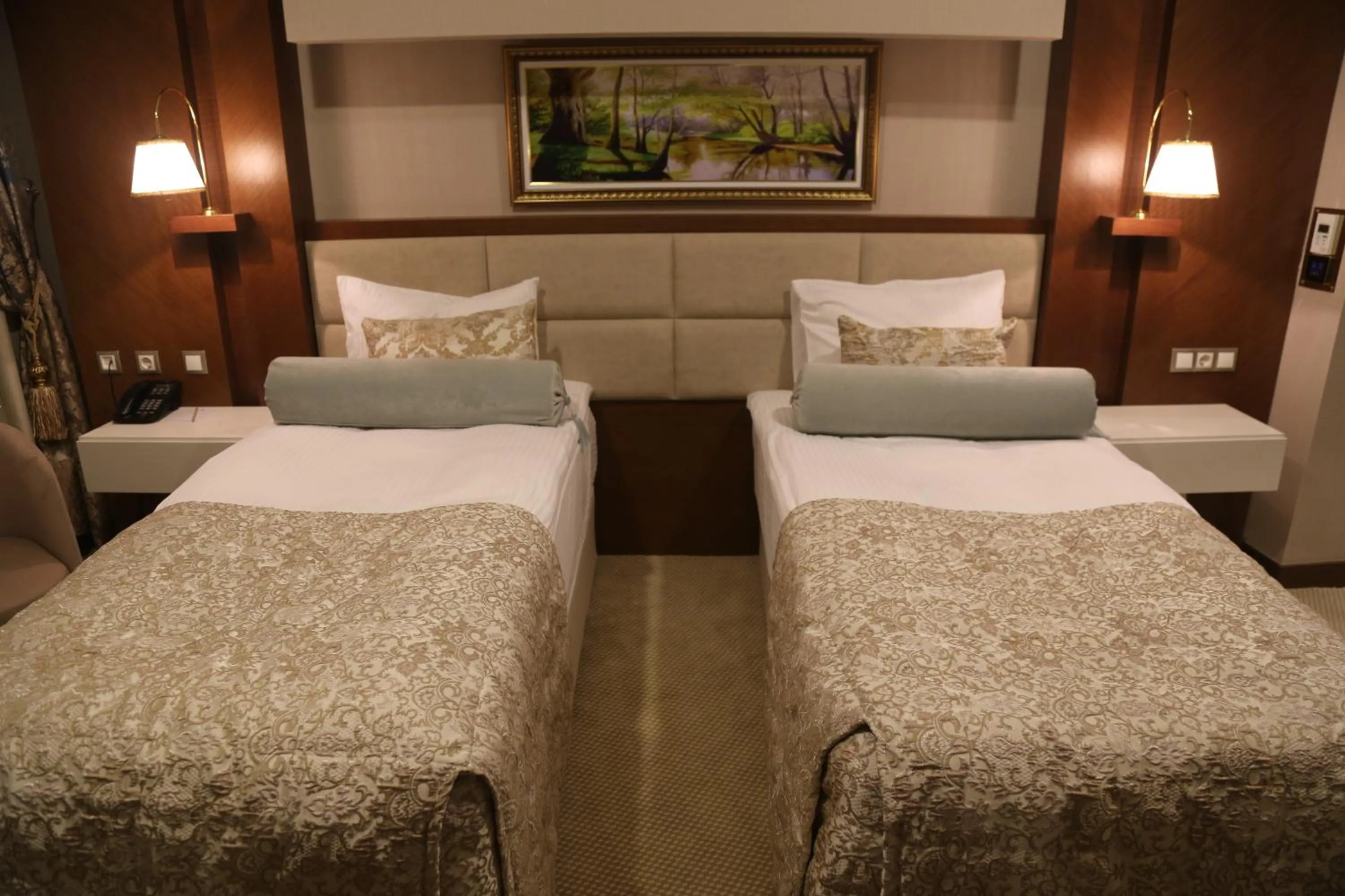 Bed in Vivaldi Park Hotel