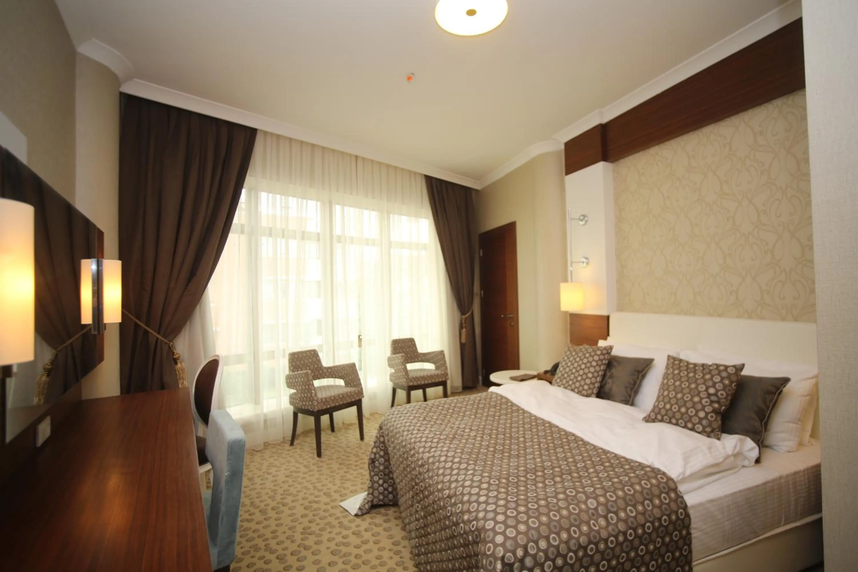 Bed in Vivaldi Park Hotel