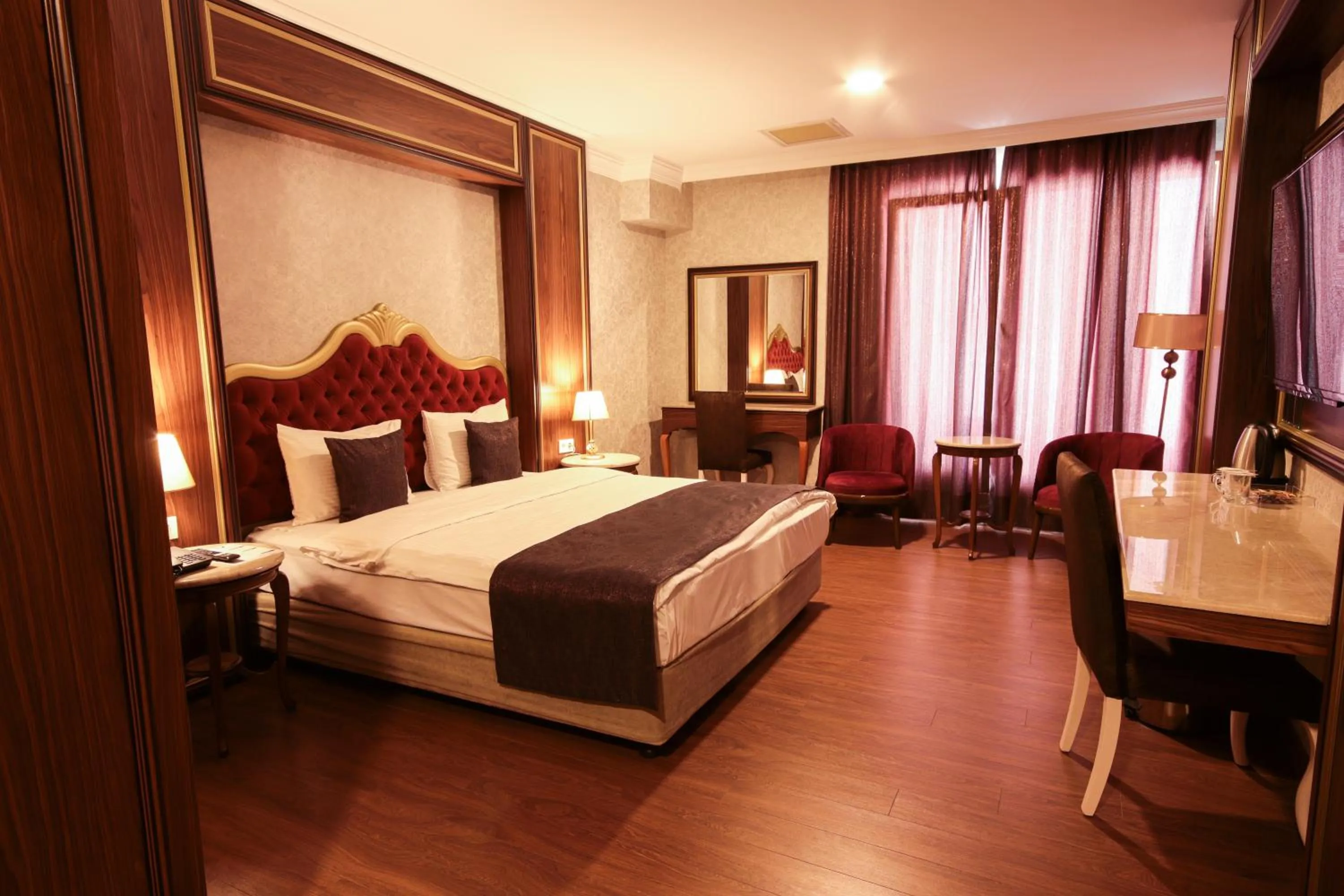 Bed in Vivaldi Park Hotel