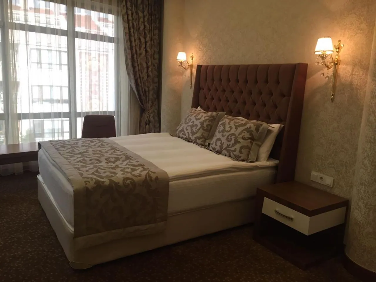 Bed in Vivaldi Park Hotel