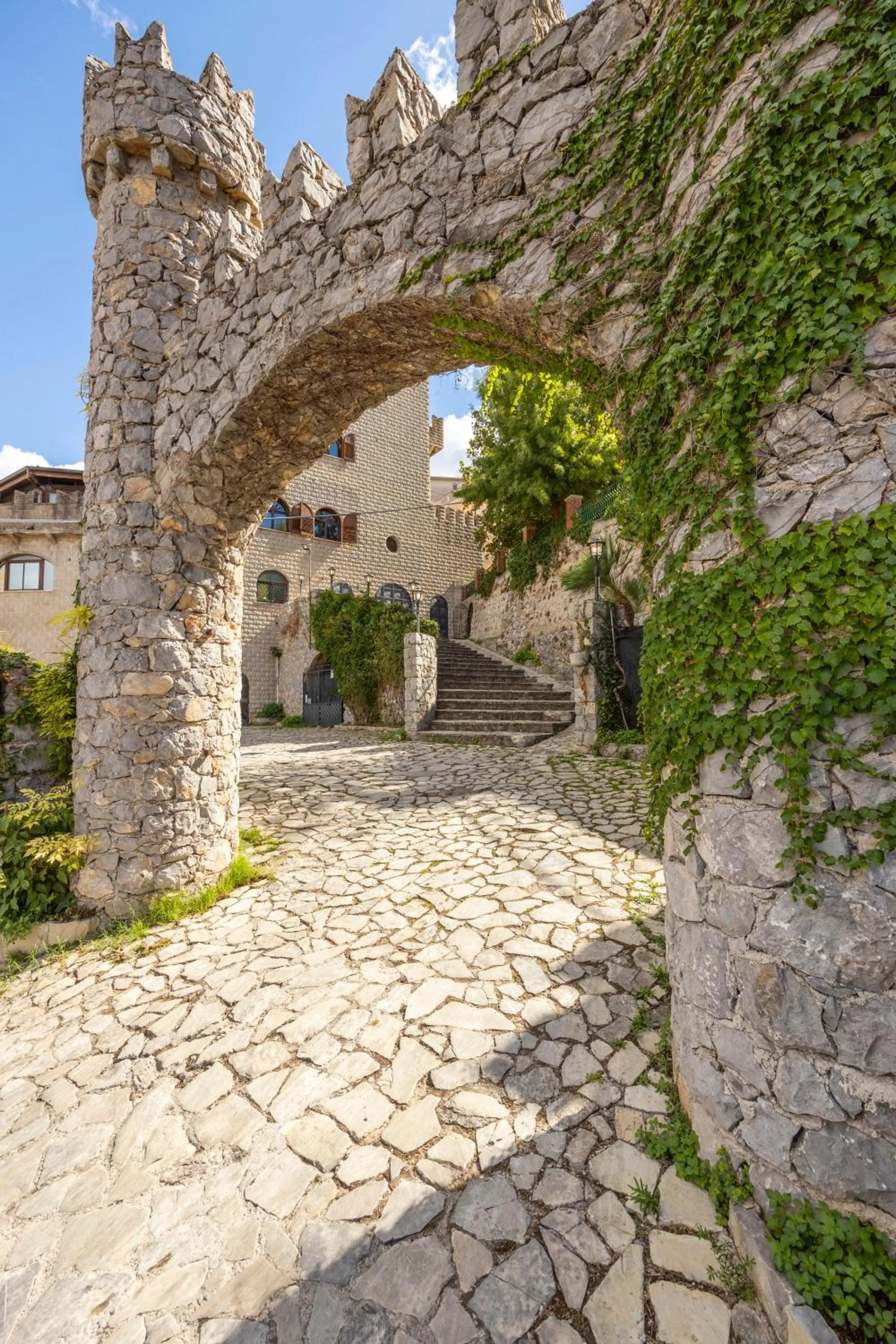 Property building in Hotel Castello di Giuliano